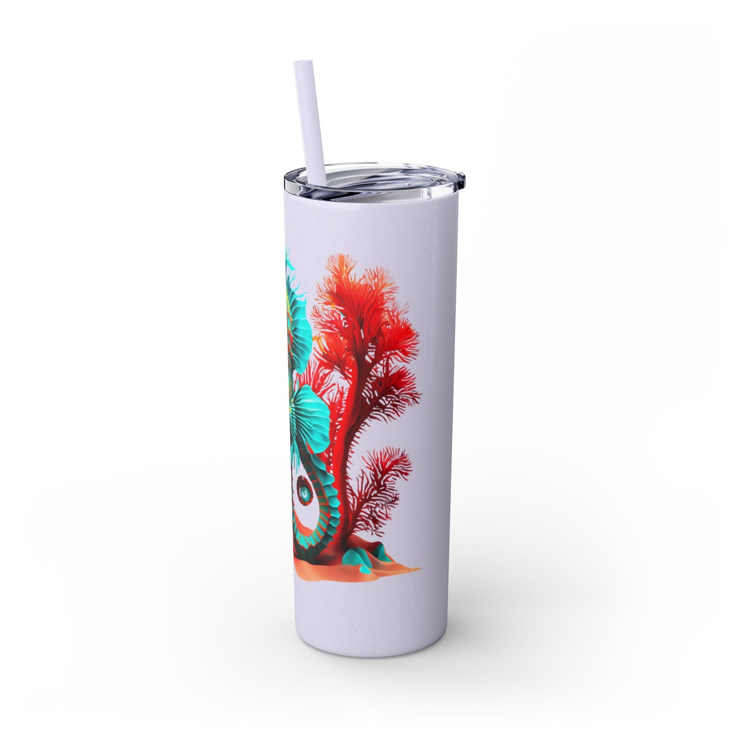 Skinny Tumbler with Straw, 20oz