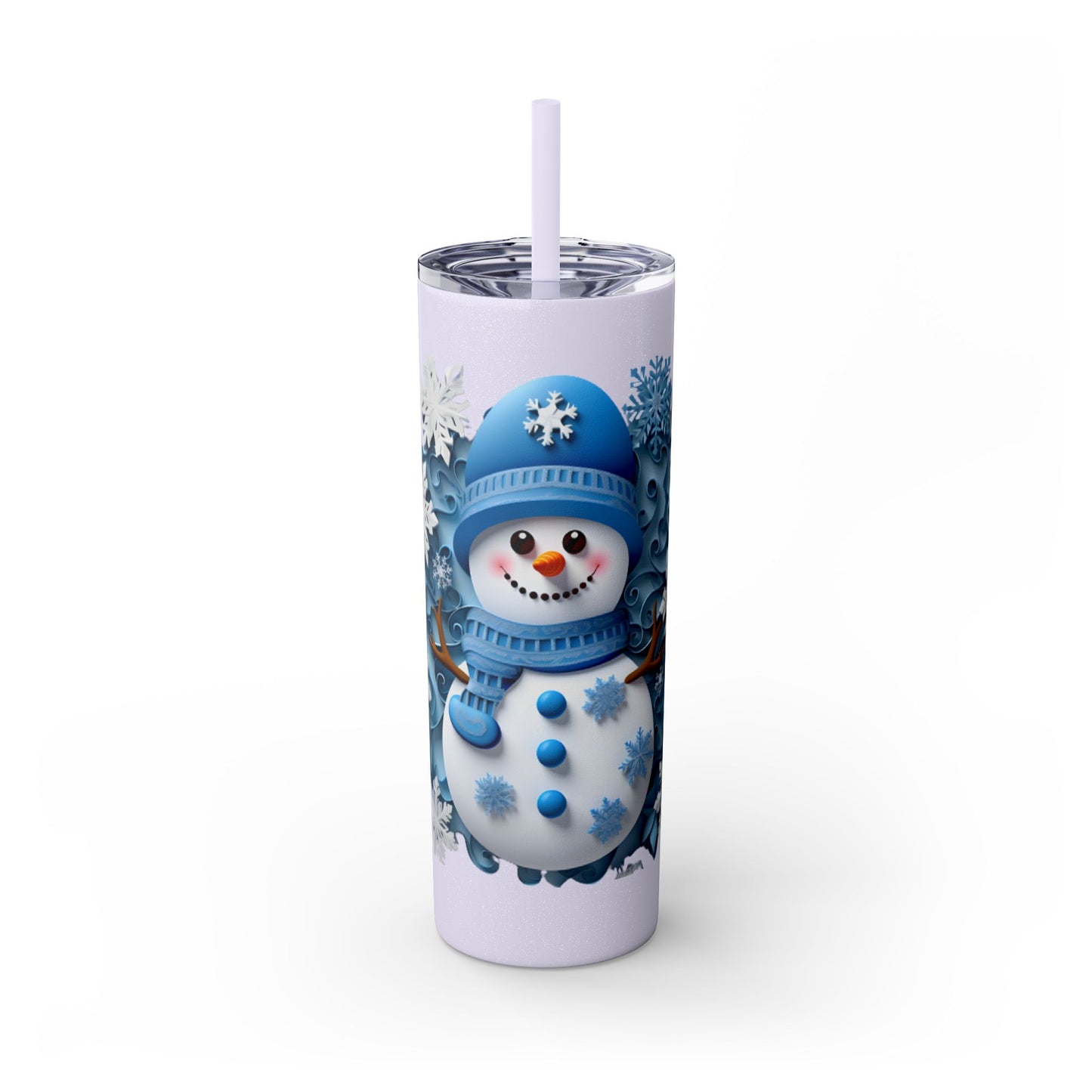 Skinny Tumbler with Straw, 20oz