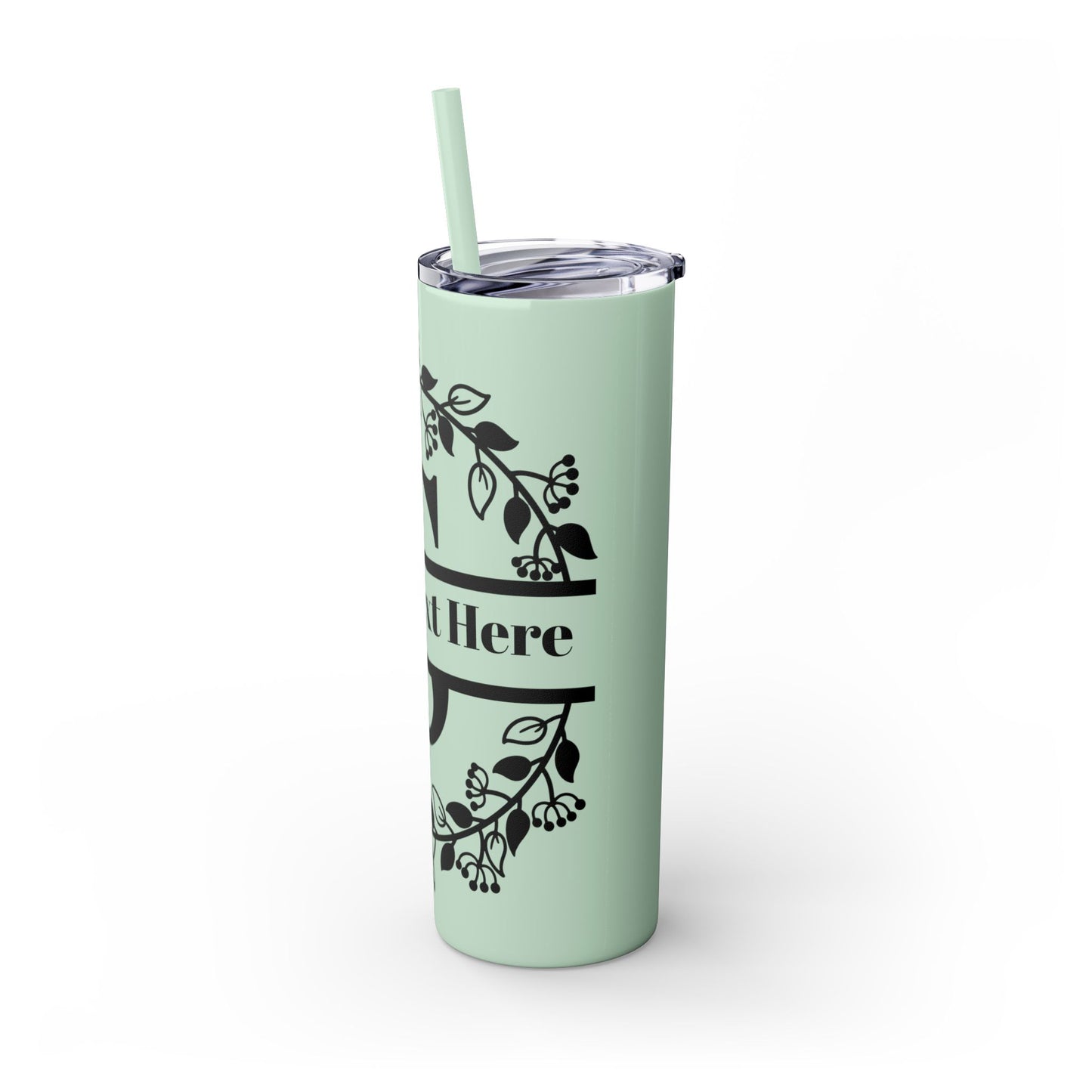 Skinny Tumbler with Straw, 20oz
