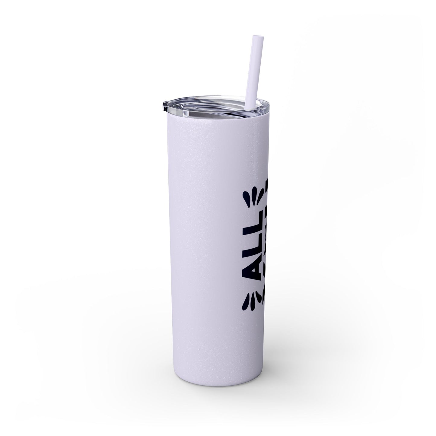 Skinny Tumbler with Straw, 20oz