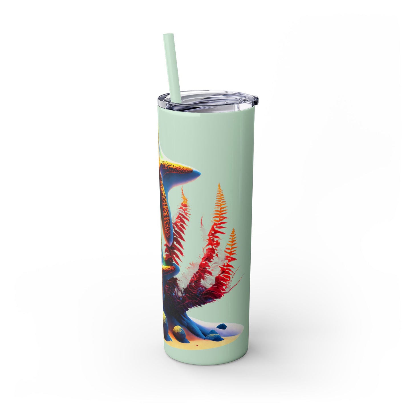 Skinny Tumbler with Straw, 20oz