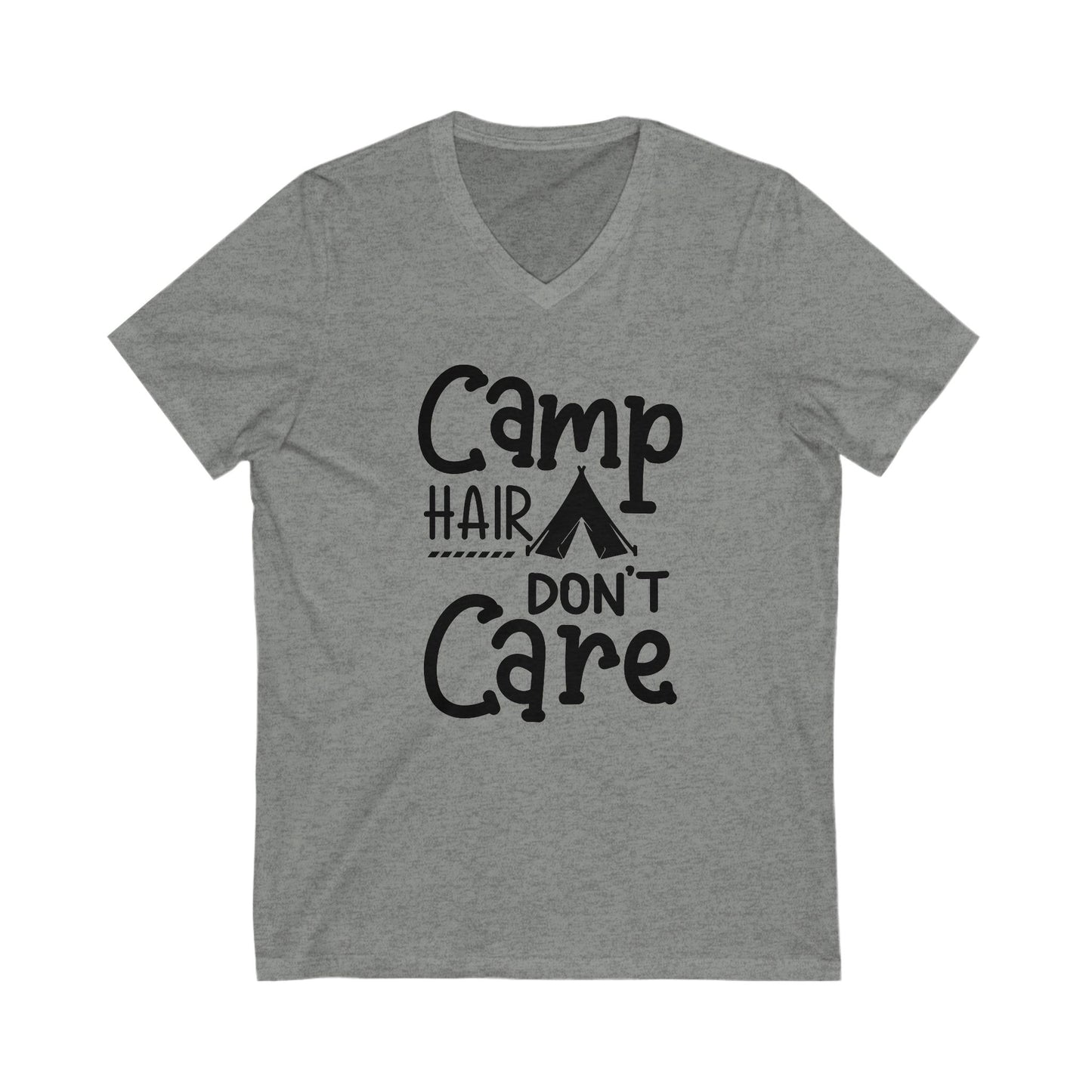 Unisex Jersey Short Sleeve V-Neck Tee