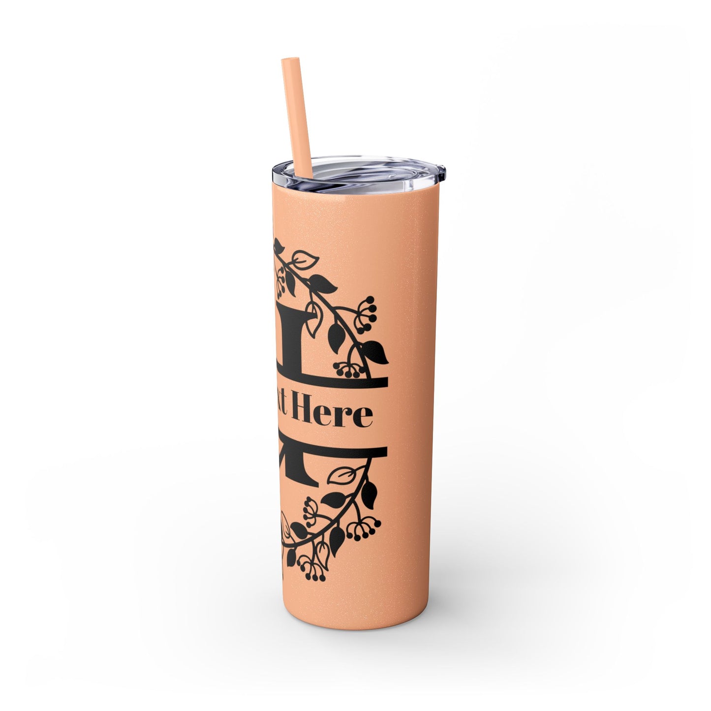 Skinny Tumbler with Straw, 20oz