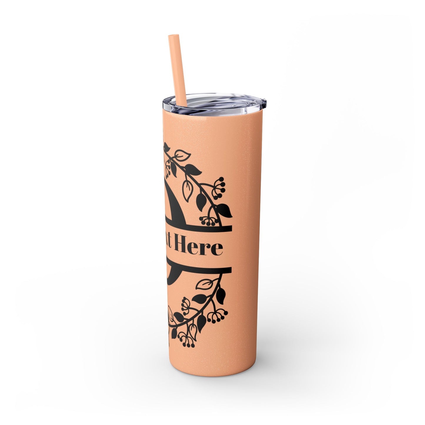 Skinny Tumbler with Straw, 20oz