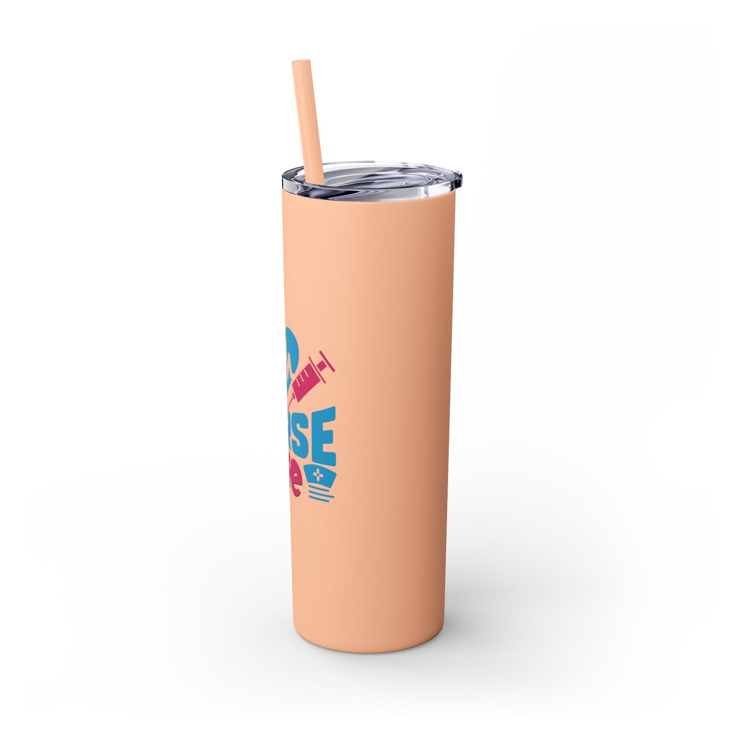 Skinny Tumbler with Straw, 20oz