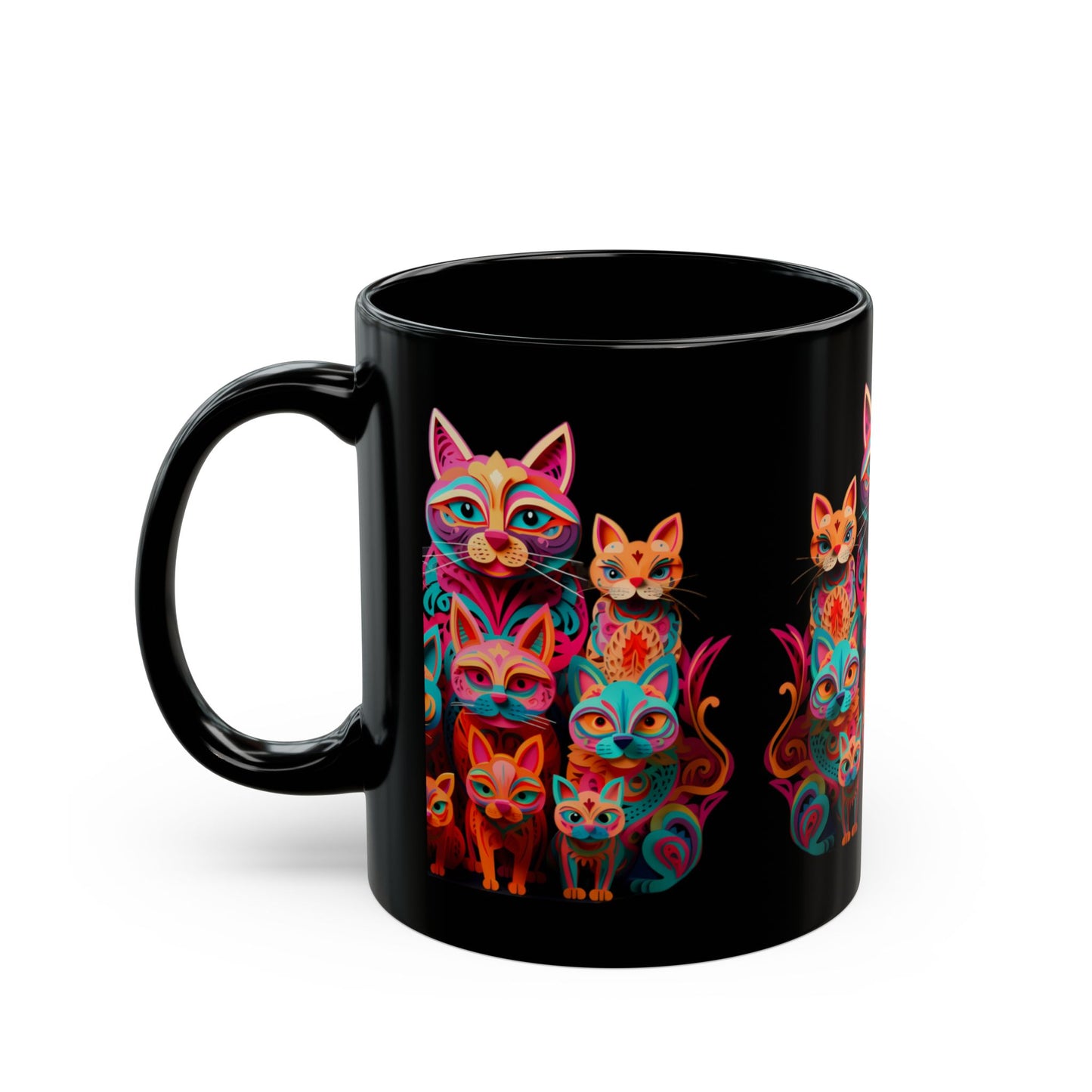 11oz Black Mug