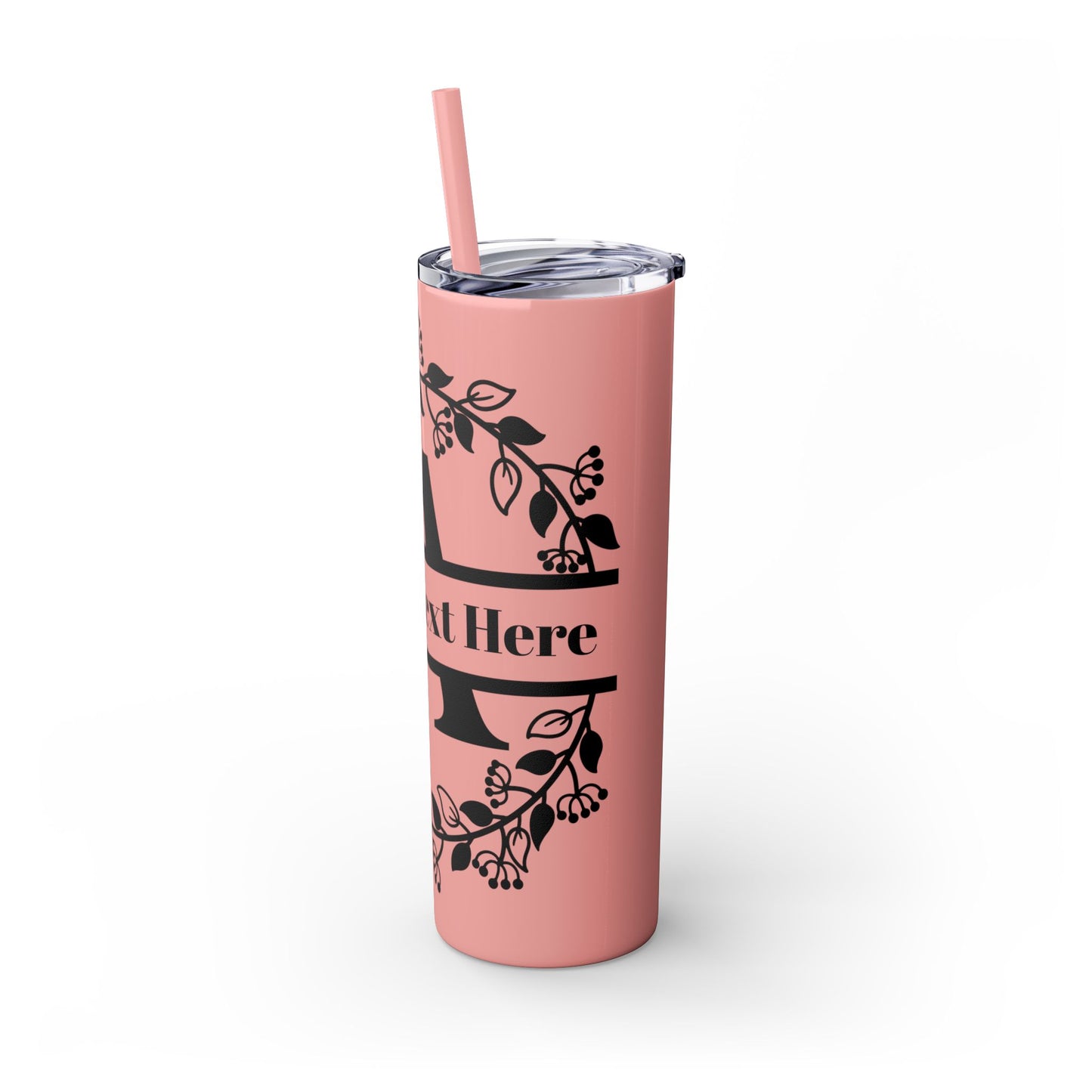 Skinny Tumbler with Straw, 20oz