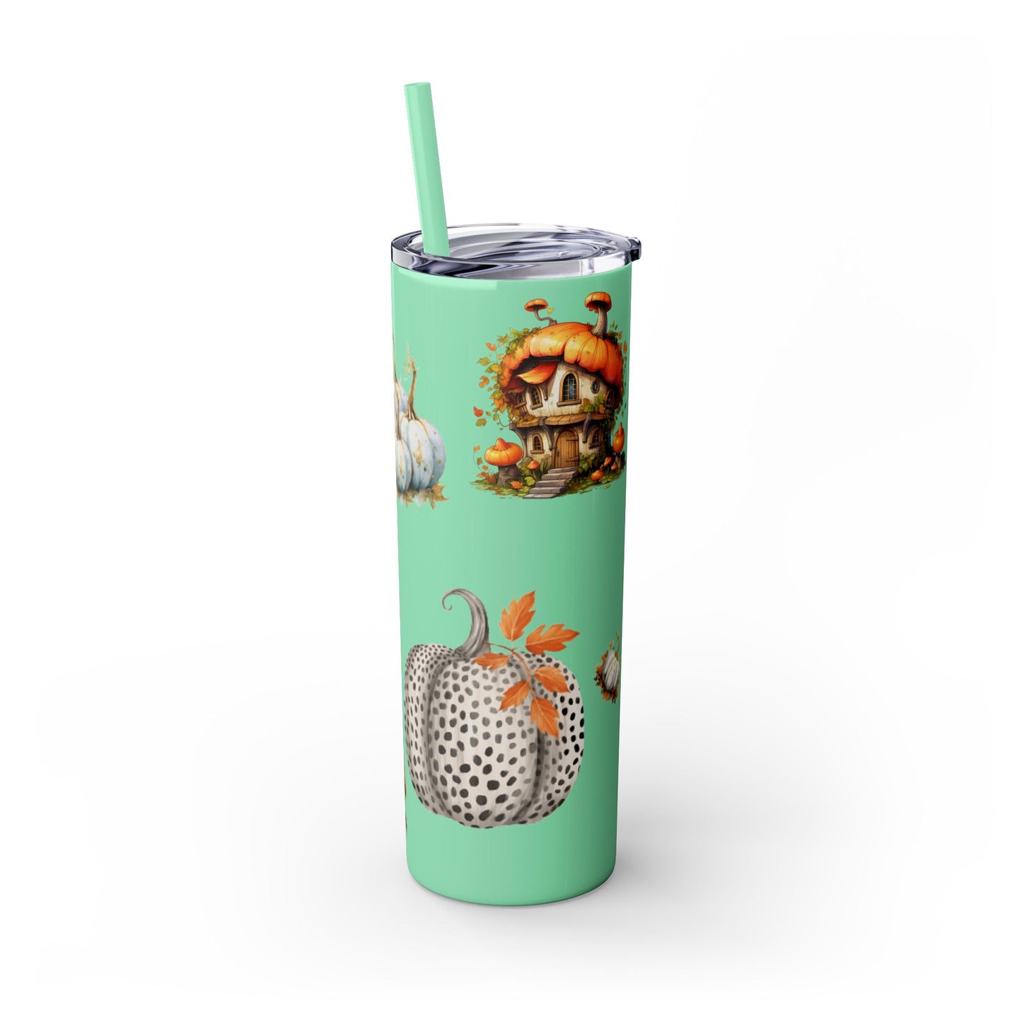 Skinny Tumbler with Straw, 20oz