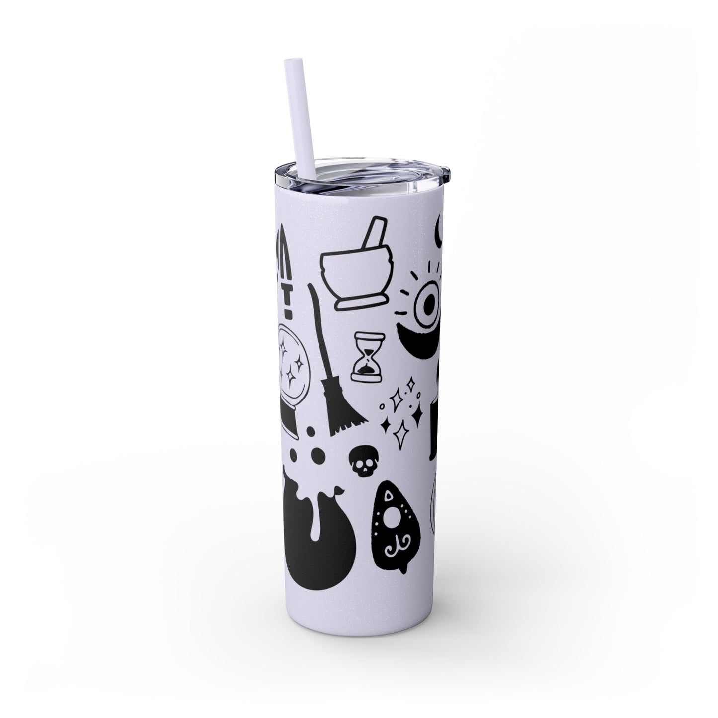 Skinny Tumbler with Straw, 20oz