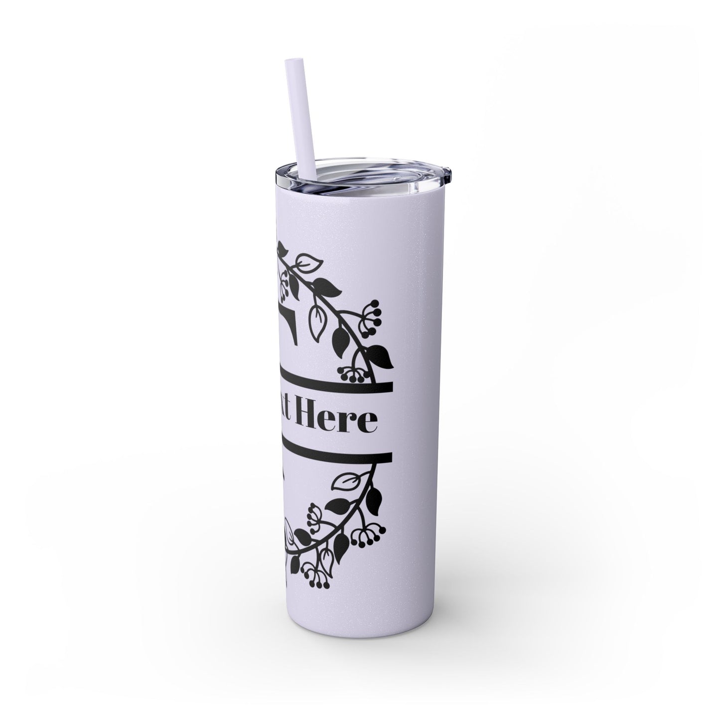 Skinny Tumbler with Straw, 20oz