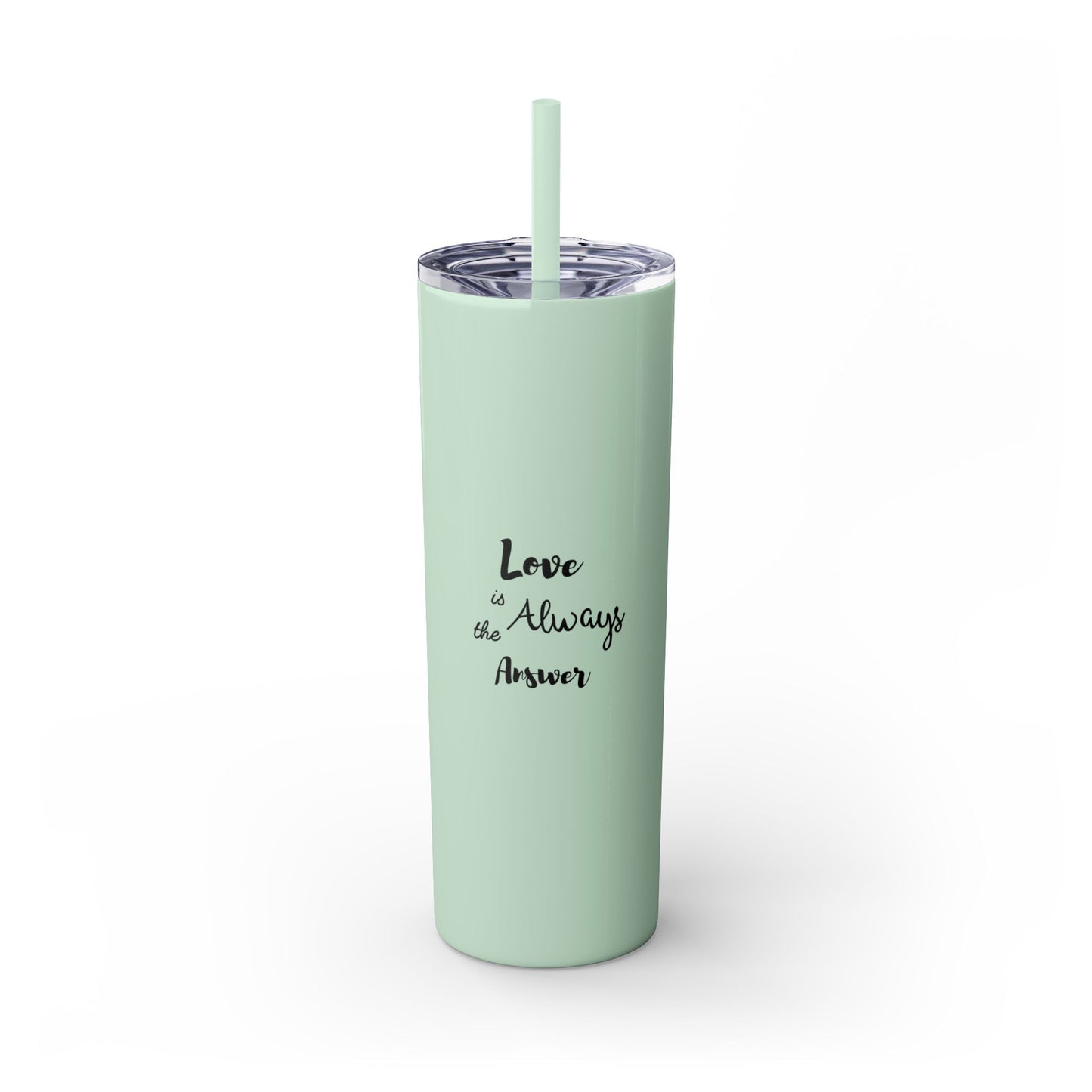 Skinny Tumbler with Straw, 20oz