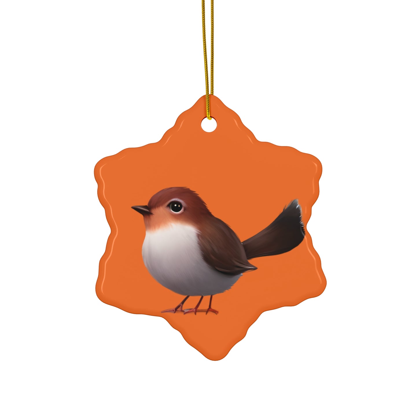 Ceramic Ornament, 4 Shapes