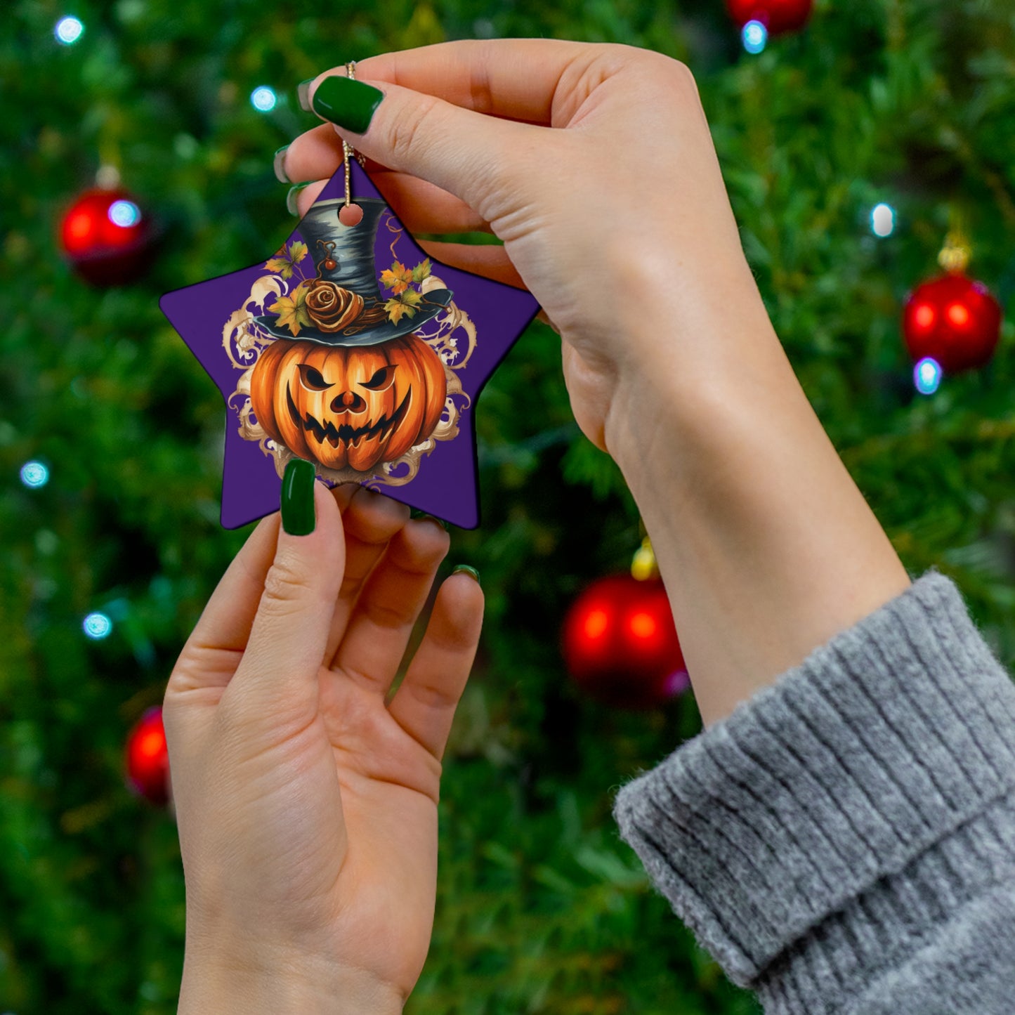 Ceramic Ornament, 4 Shapes