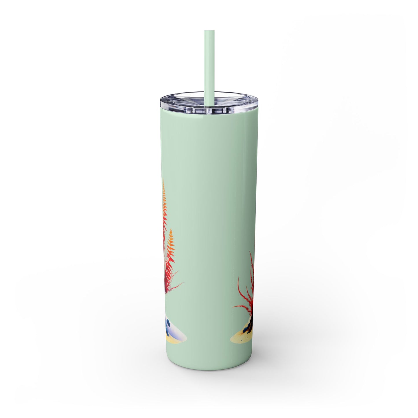 Skinny Tumbler with Straw, 20oz