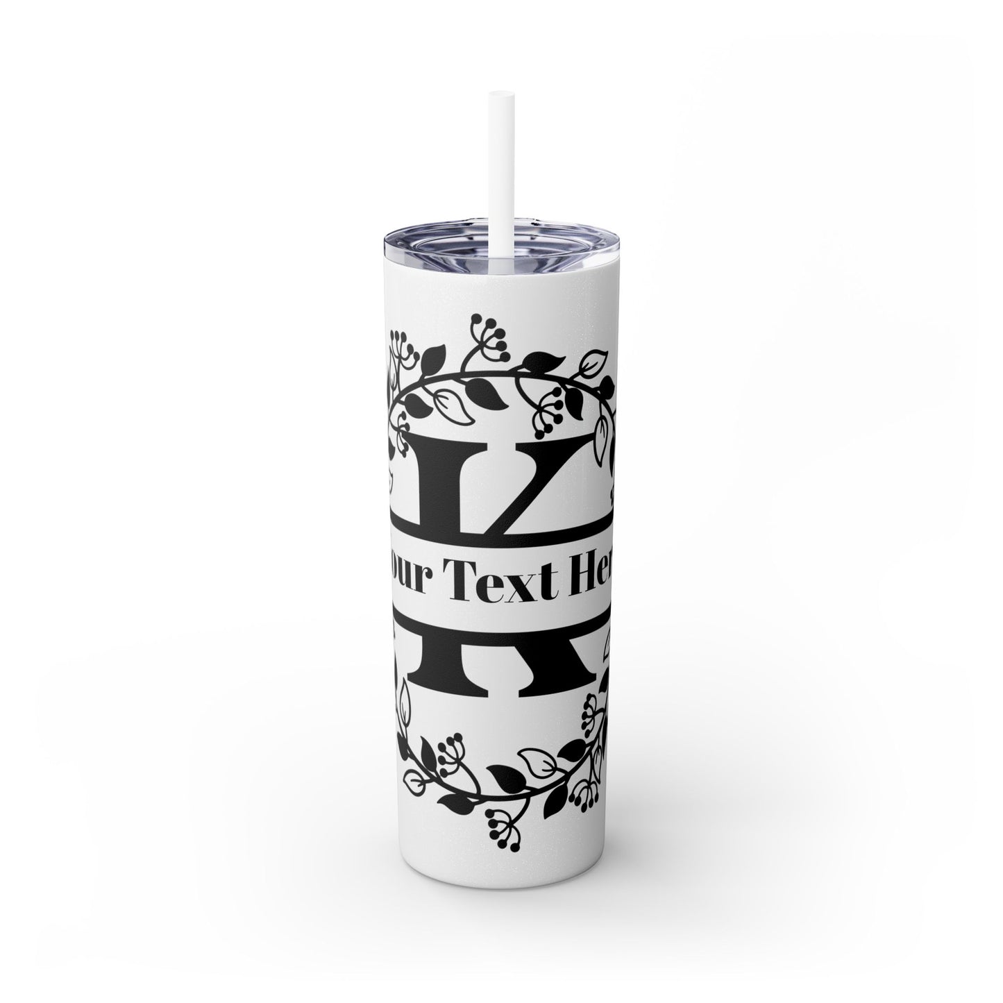 Skinny Tumbler with Straw, 20oz