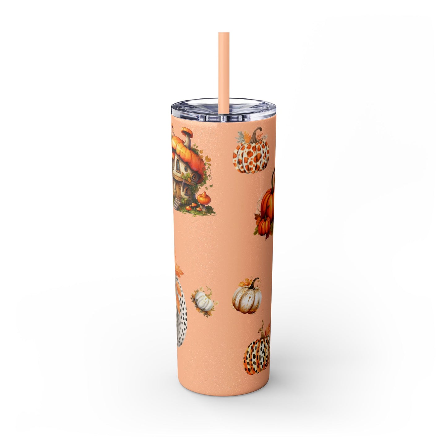 Skinny Tumbler with Straw, 20oz