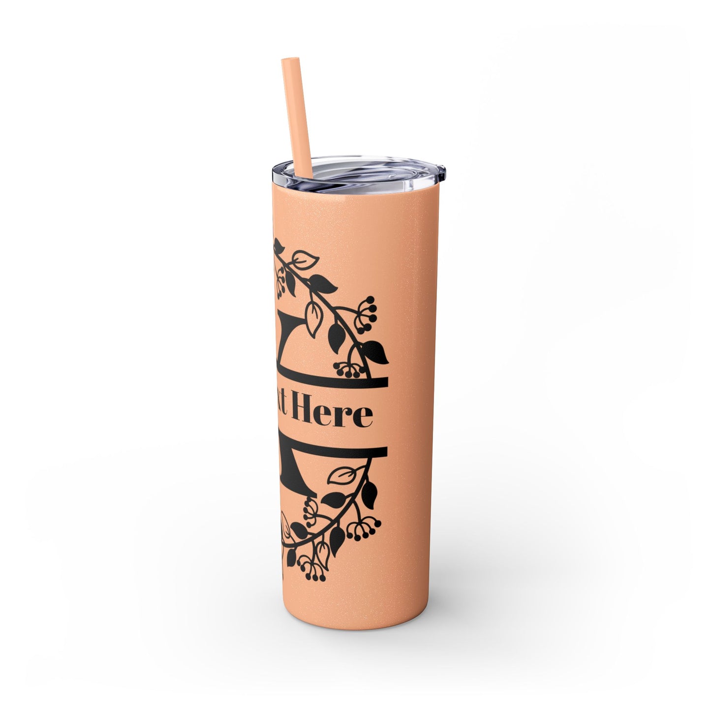 Skinny Tumbler with Straw, 20oz