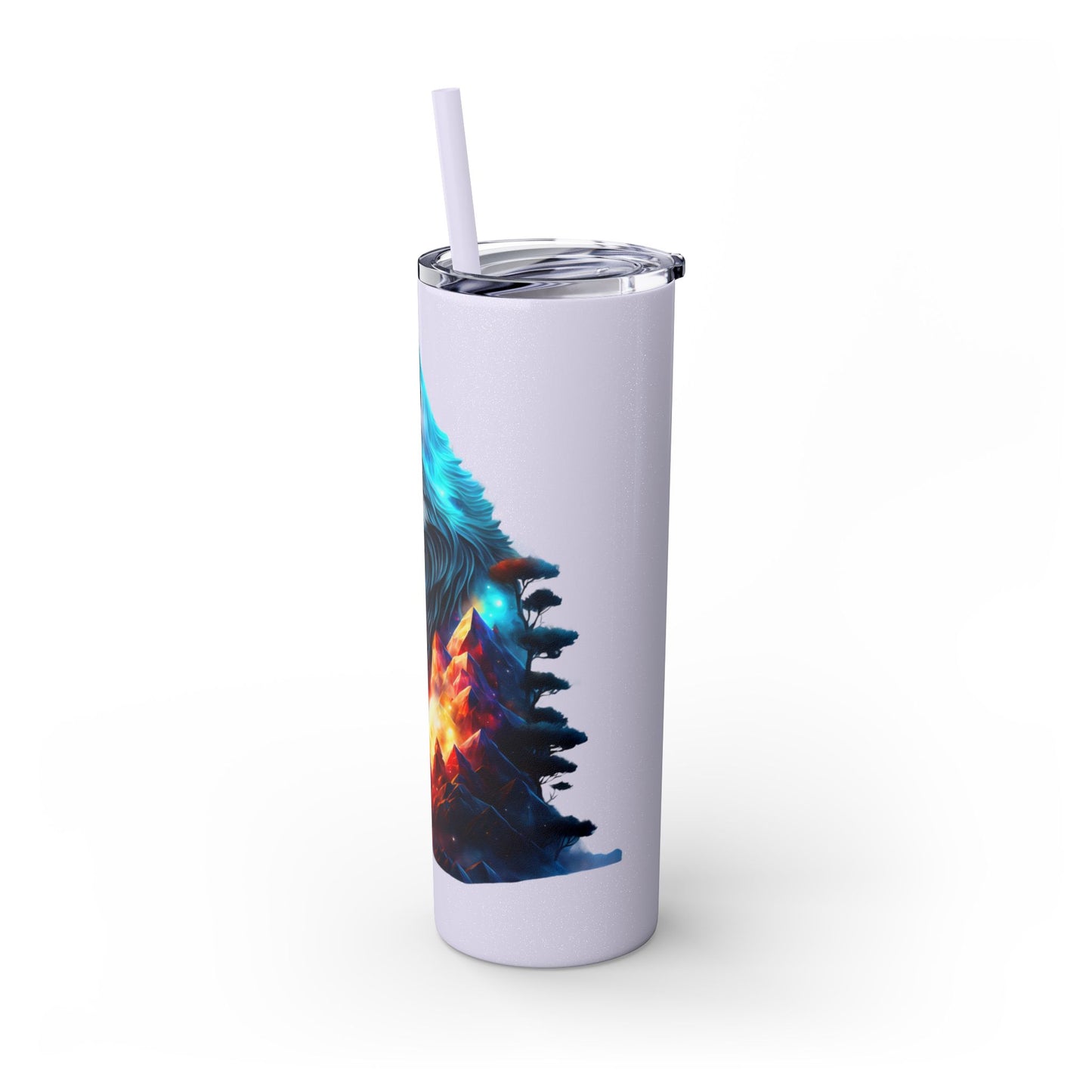 Skinny Tumbler with Straw, 20oz