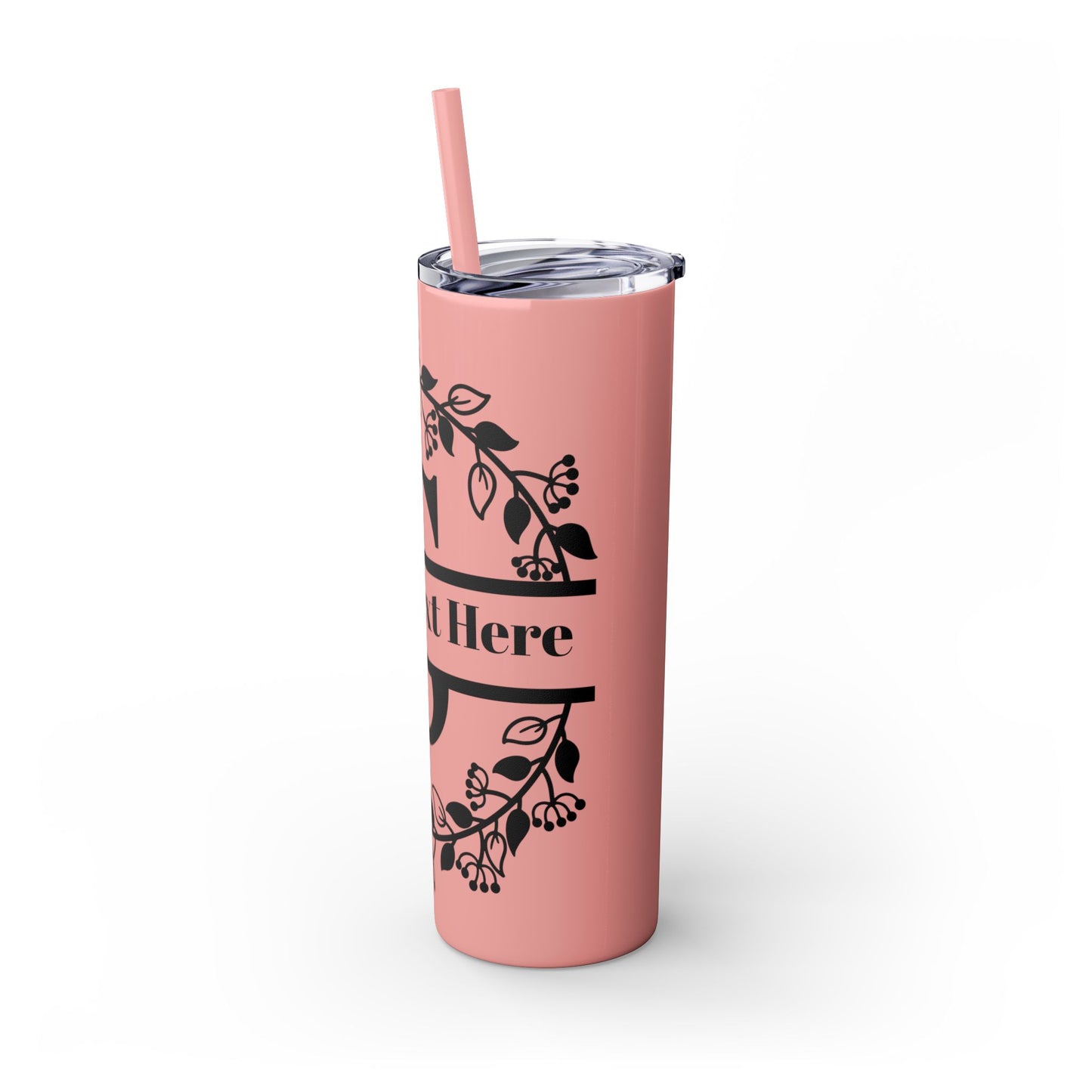 Skinny Tumbler with Straw, 20oz