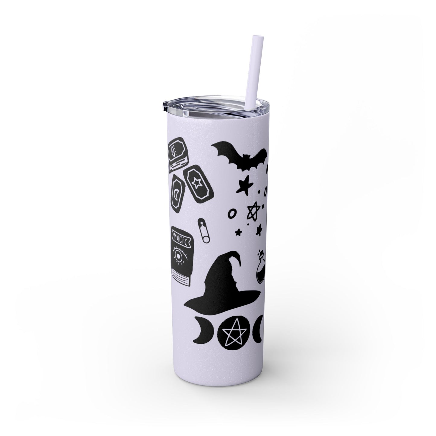 Skinny Tumbler with Straw, 20oz