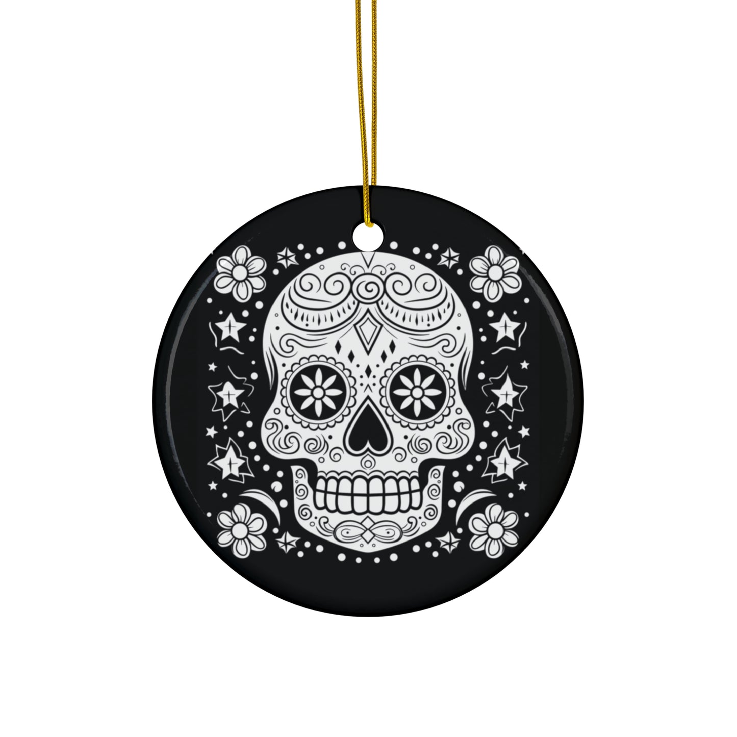 Ceramic Ornament, 4 Shapes