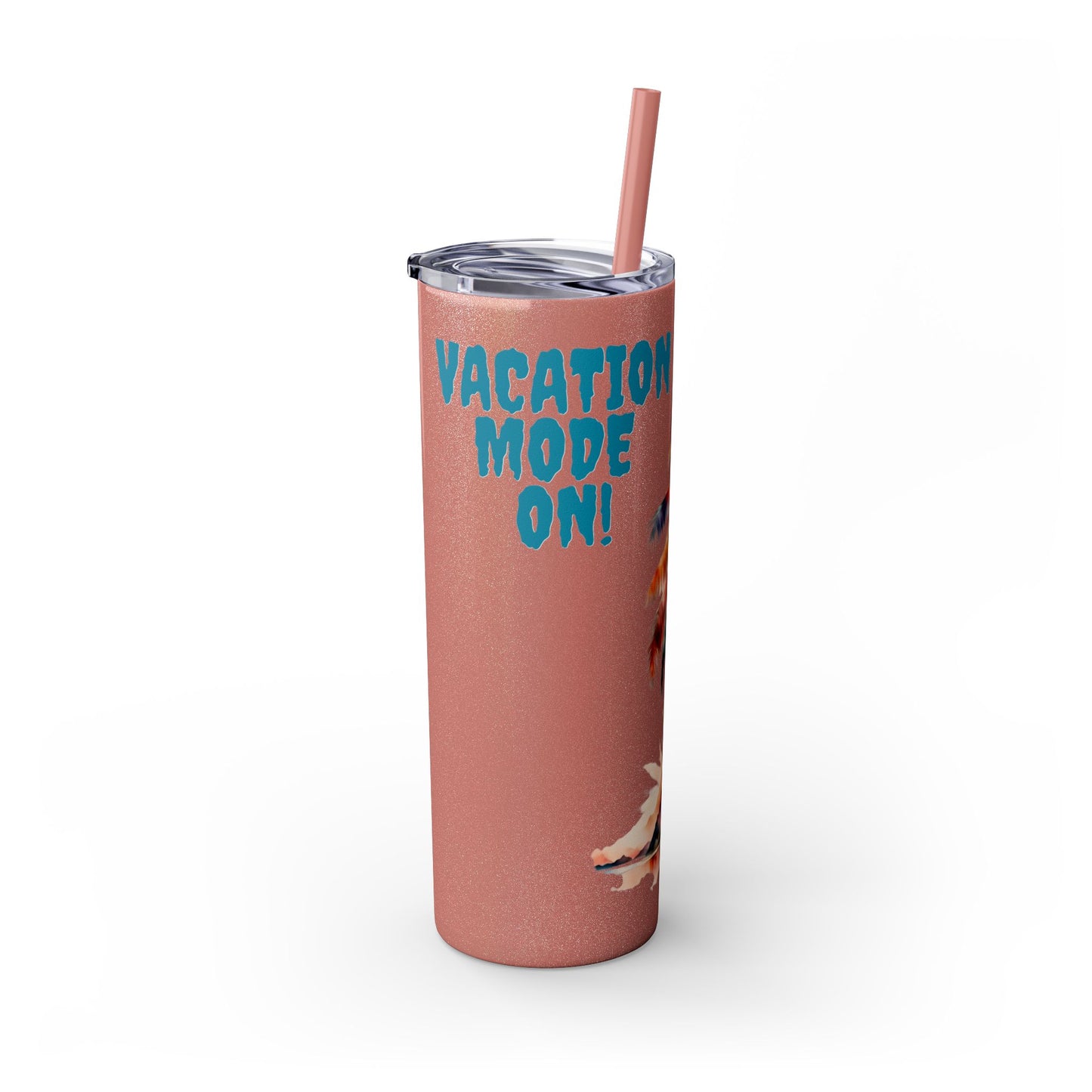 Skinny Tumbler with Straw, 20oz