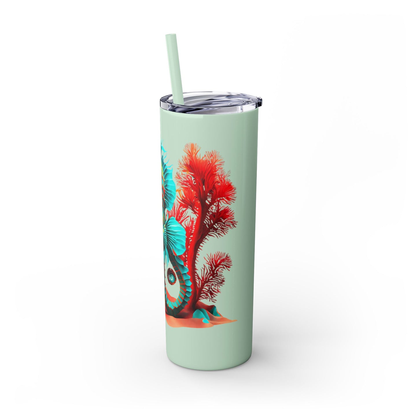 Skinny Tumbler with Straw, 20oz