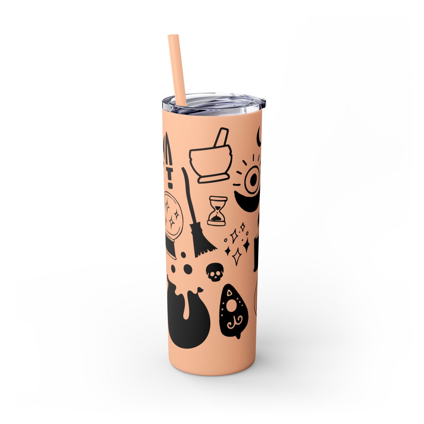 Skinny Tumbler with Straw, 20oz