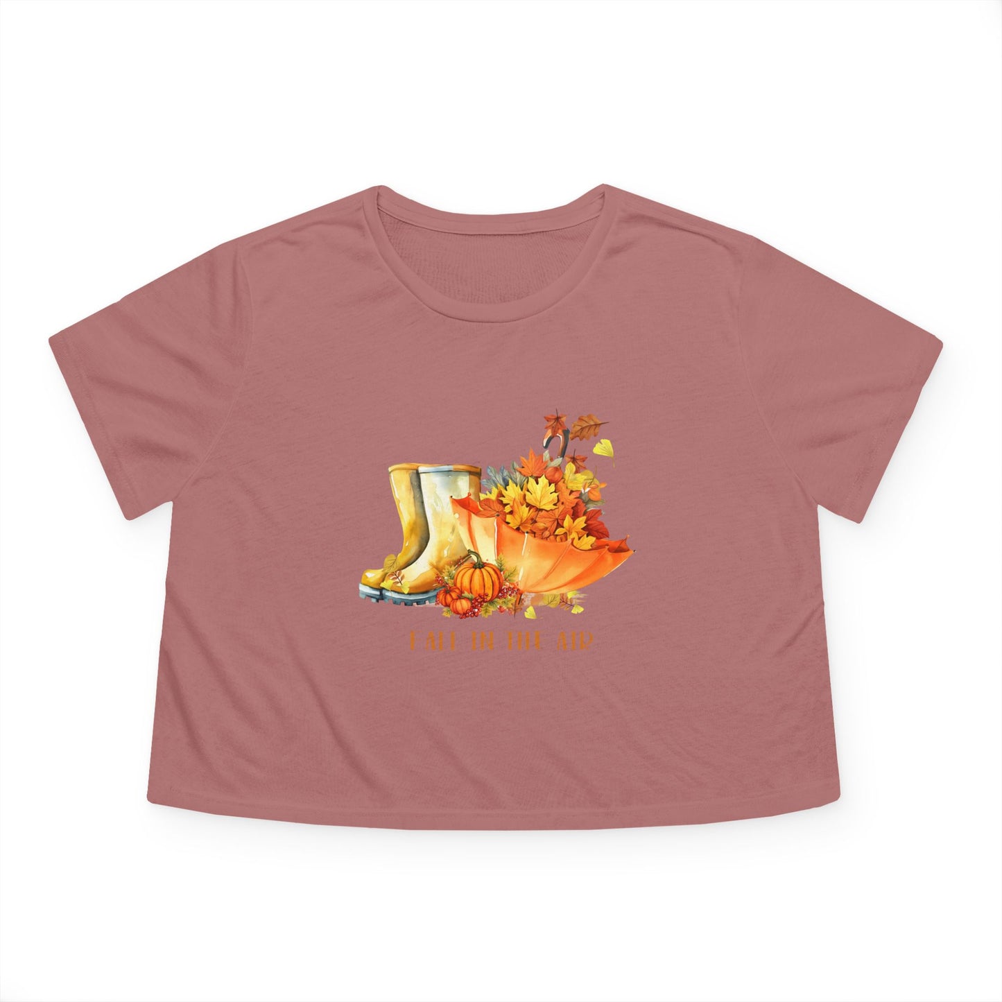 Women's Flowy Cropped Tee