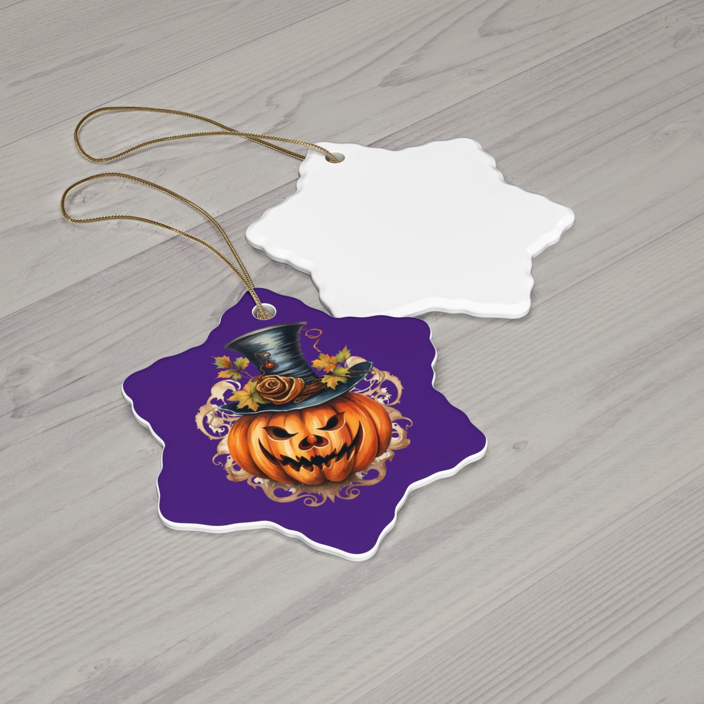 Ceramic Ornament, 4 Shapes