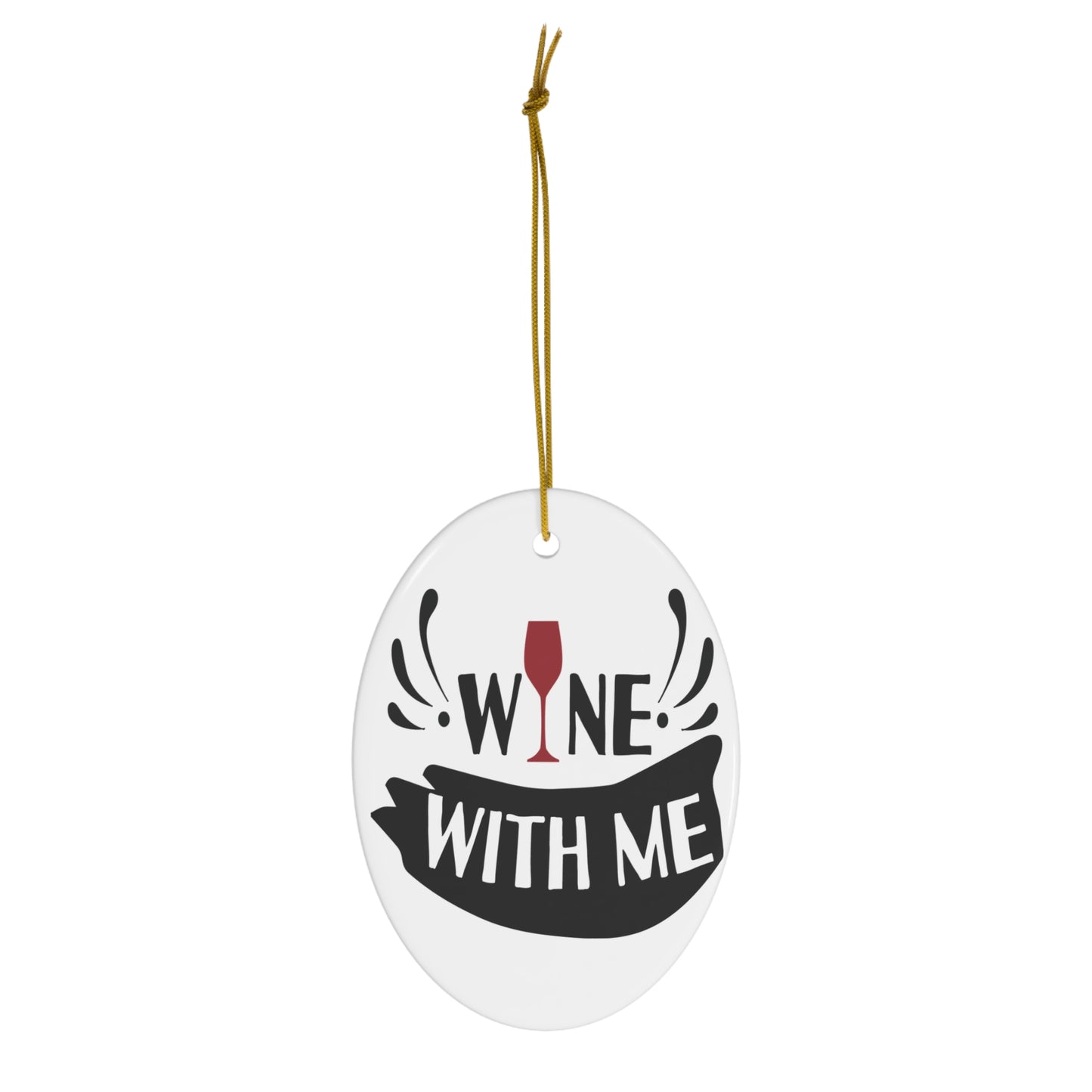 Ceramic Ornament, 1-Pack