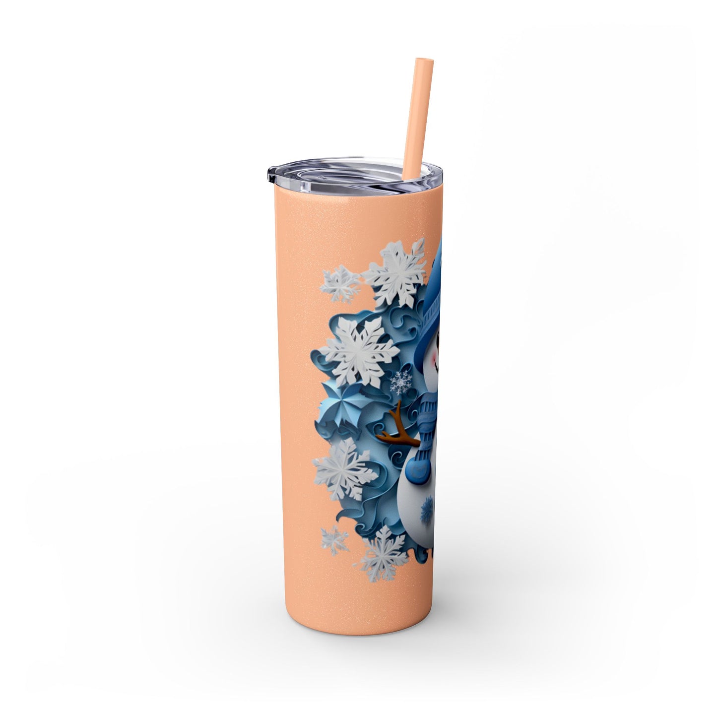 Skinny Tumbler with Straw, 20oz