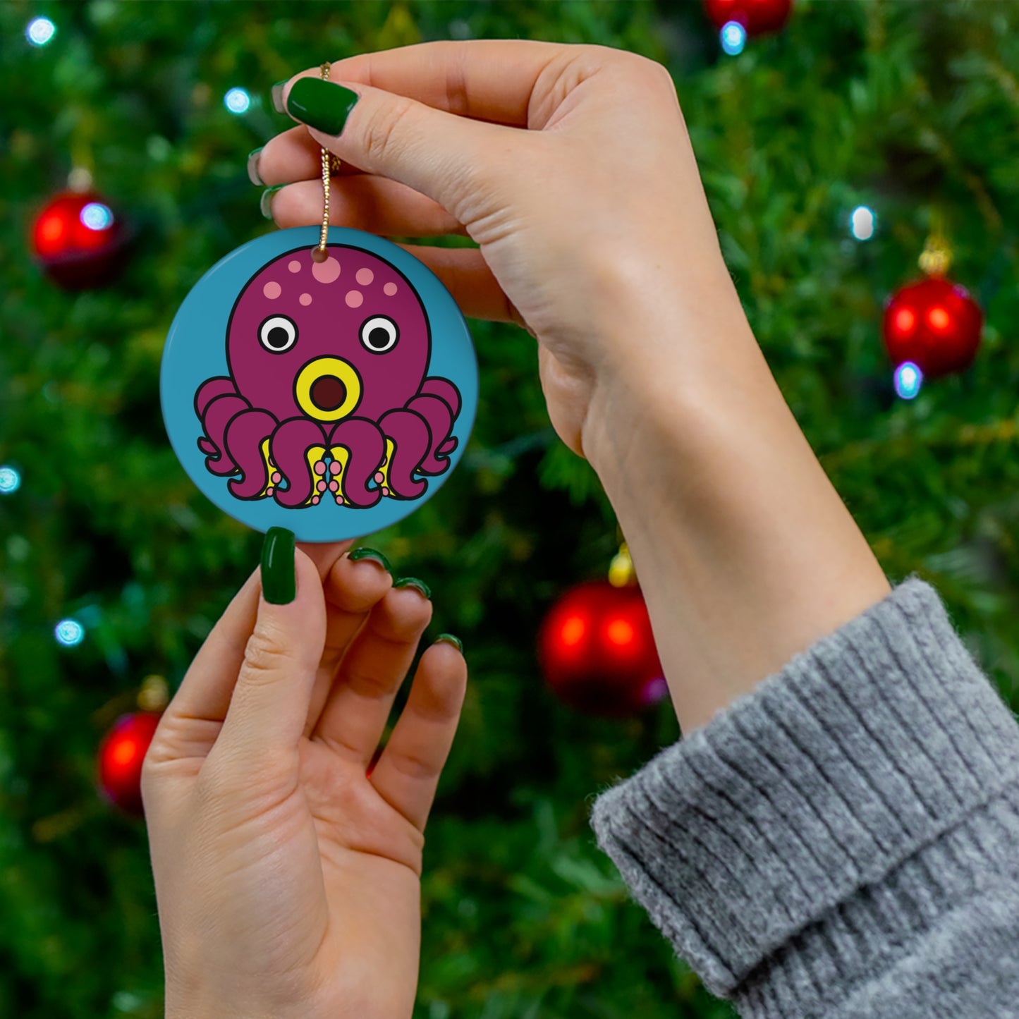 Ceramic Ornament, 1-Pack