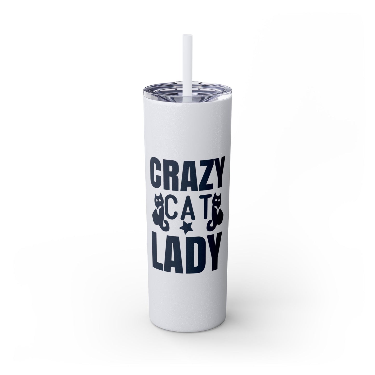 Skinny Tumbler with Straw, 20oz