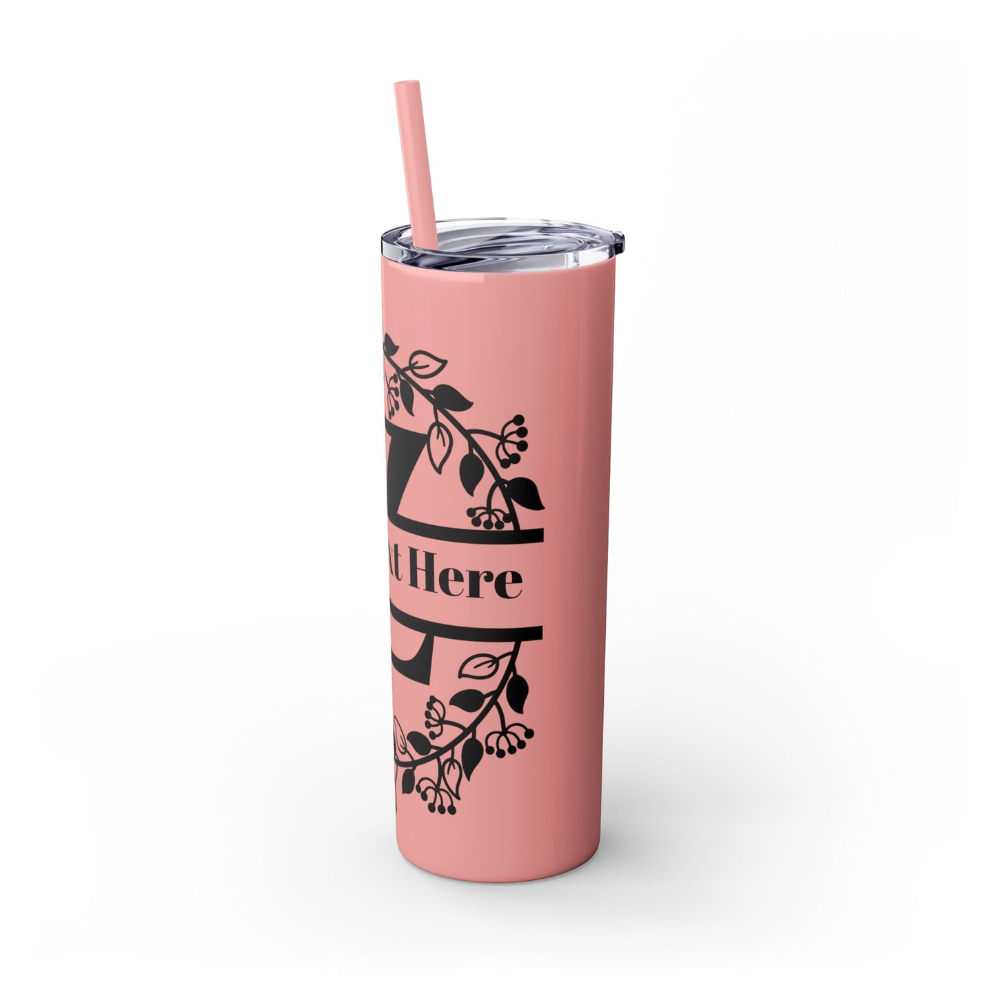 Skinny Tumbler with Straw, 20oz