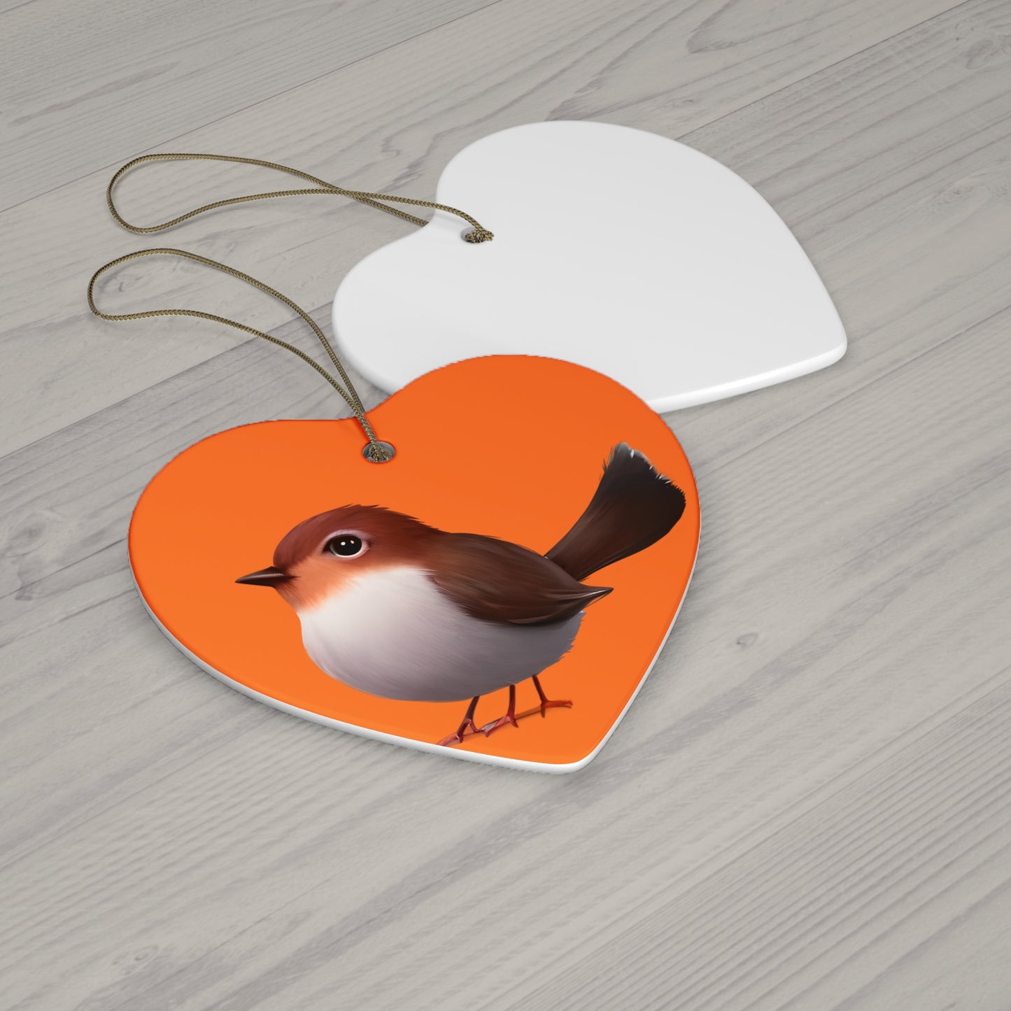 Ceramic Ornament, 4 Shapes