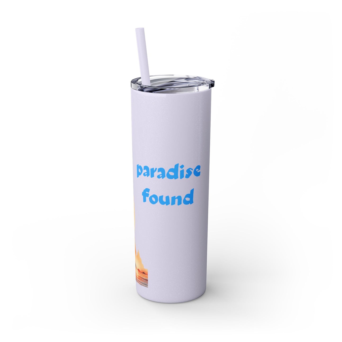 Skinny Tumbler with Straw, 20oz