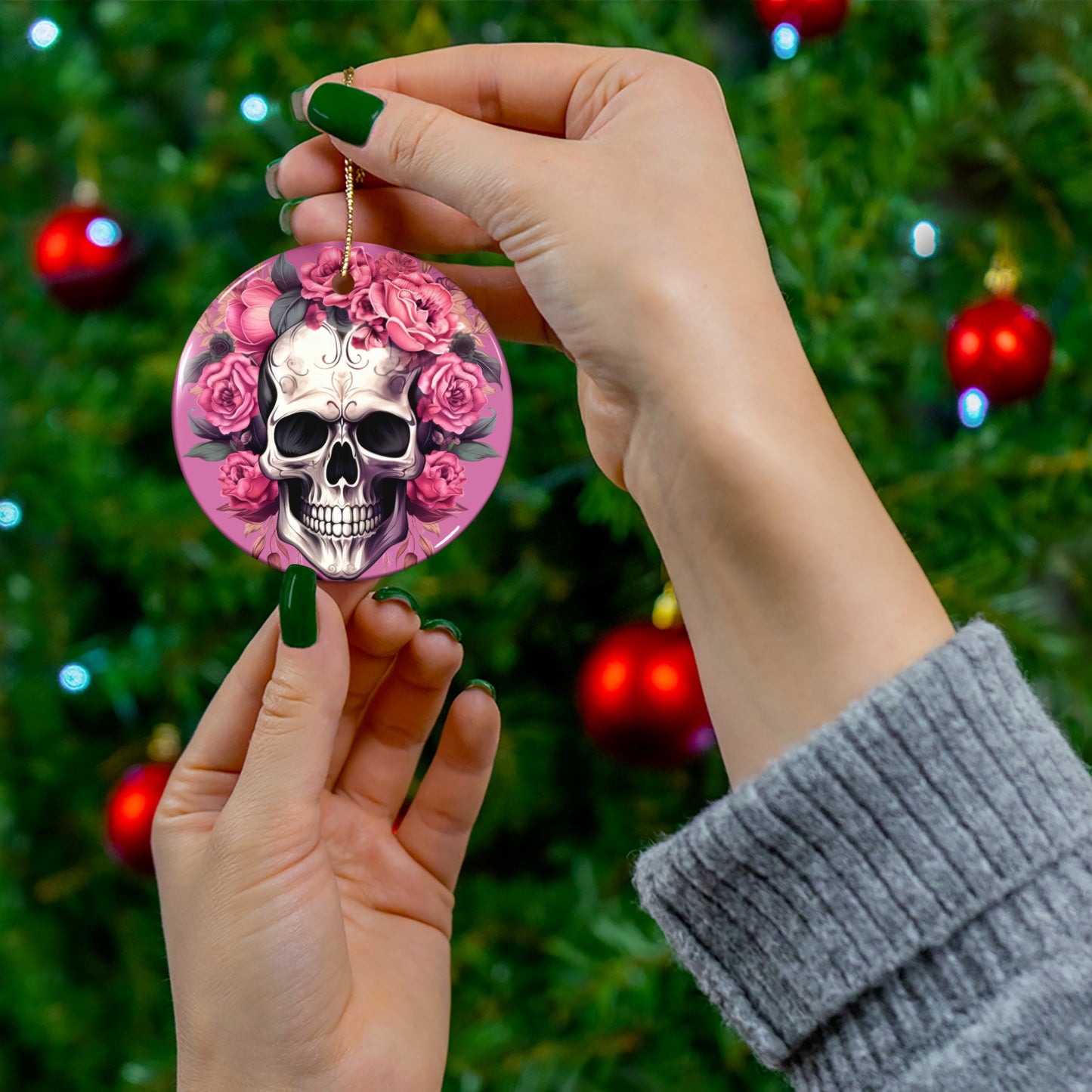 Ceramic Ornament, 4 Shapes