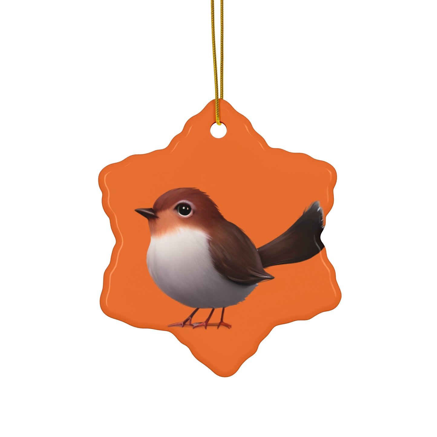 Ceramic Ornament, 4 Shapes