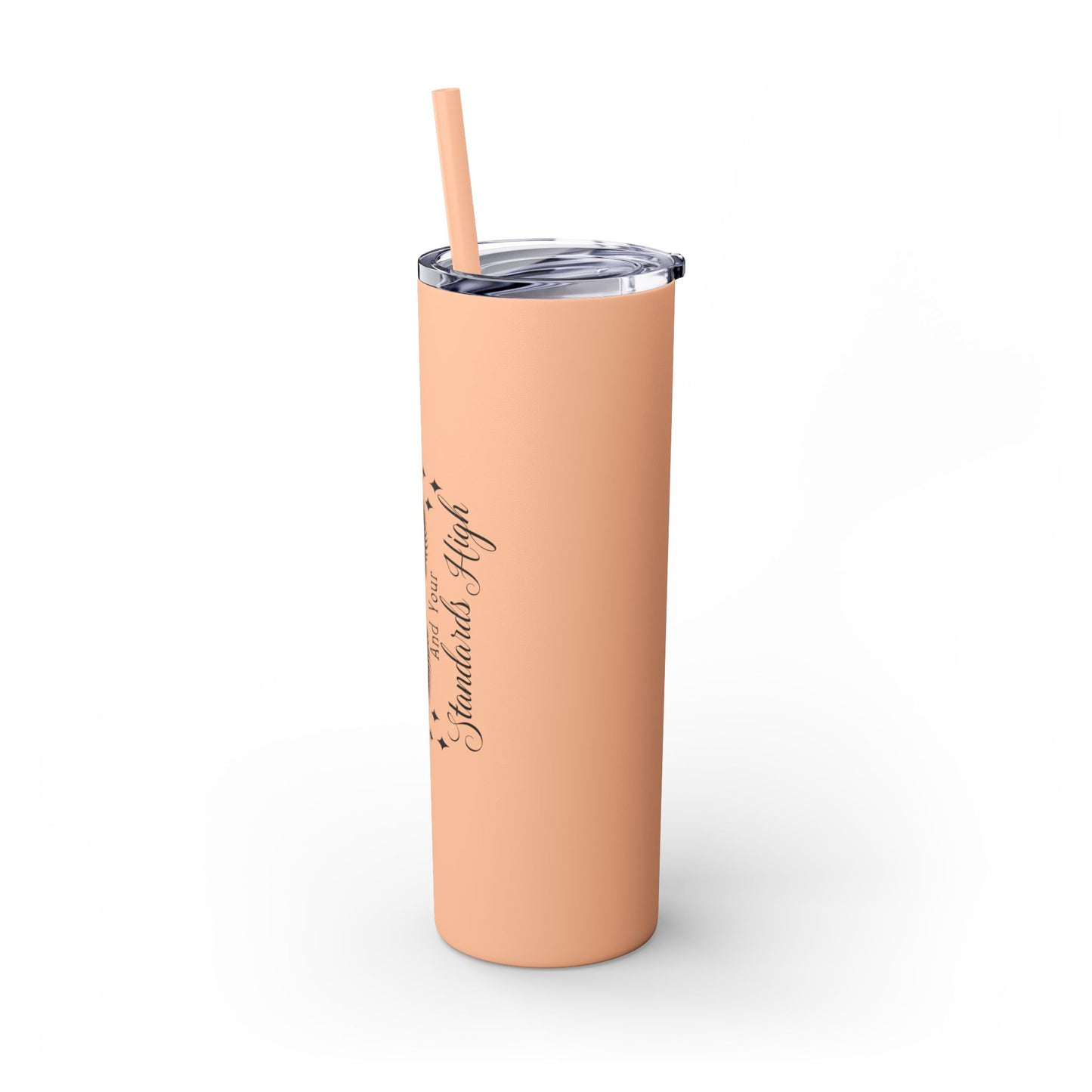 Skinny Tumbler with Straw, 20oz