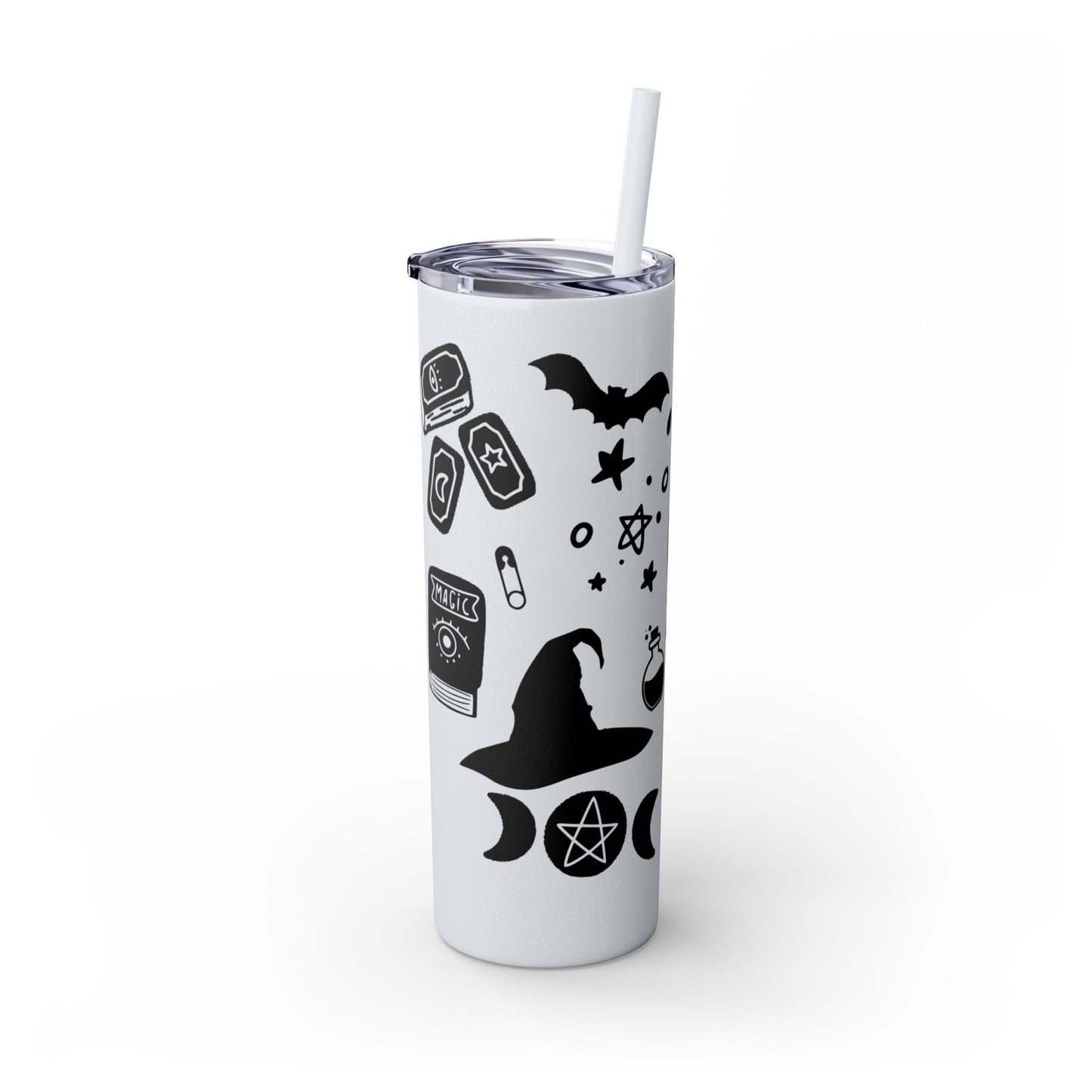 Skinny Tumbler with Straw, 20oz