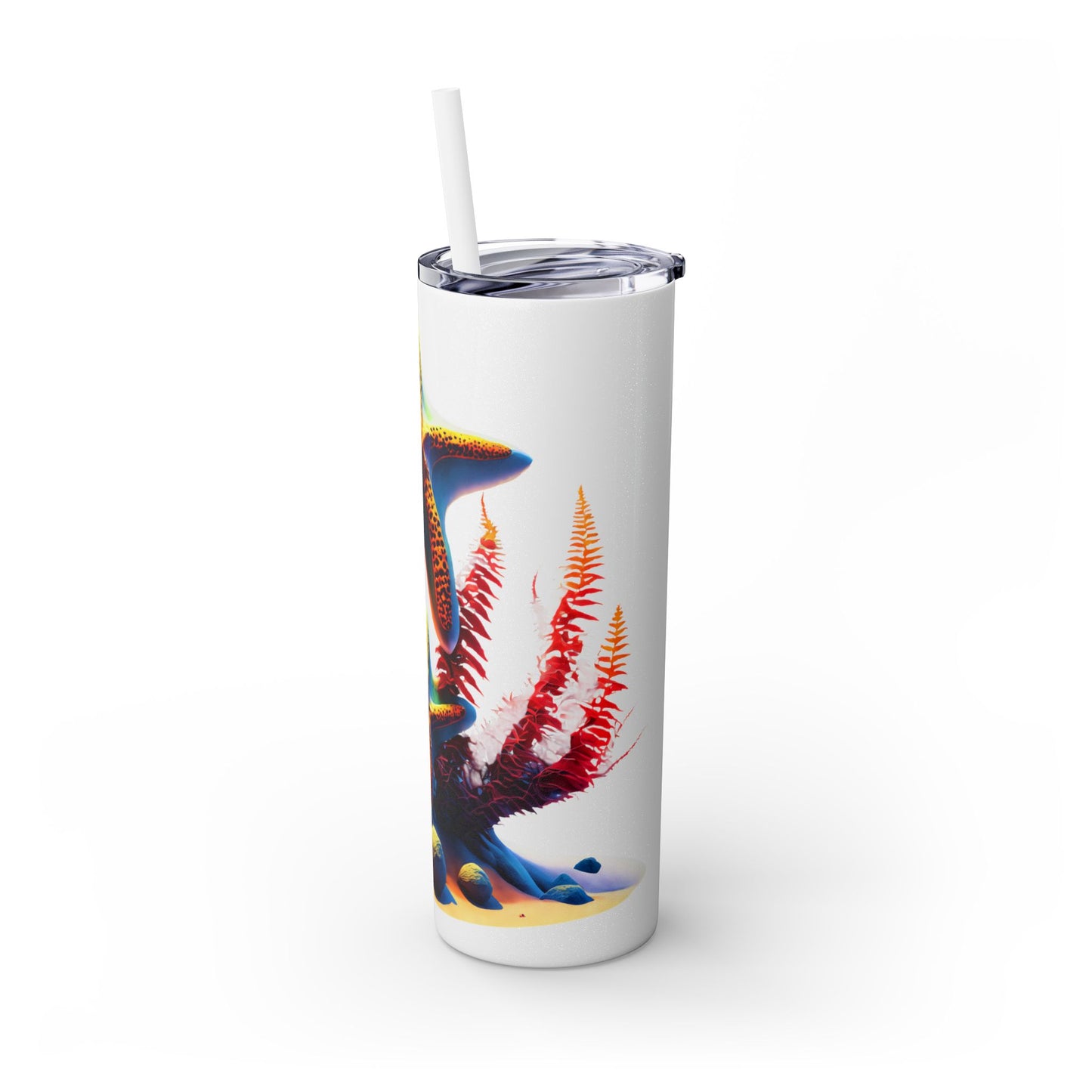 Skinny Tumbler with Straw, 20oz