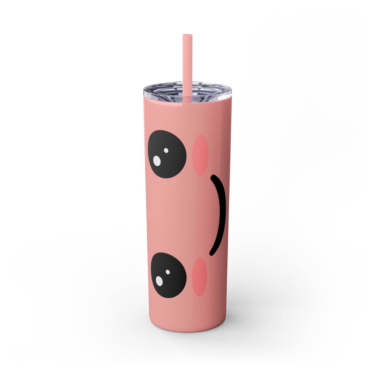 Skinny Tumbler with Straw, 20oz