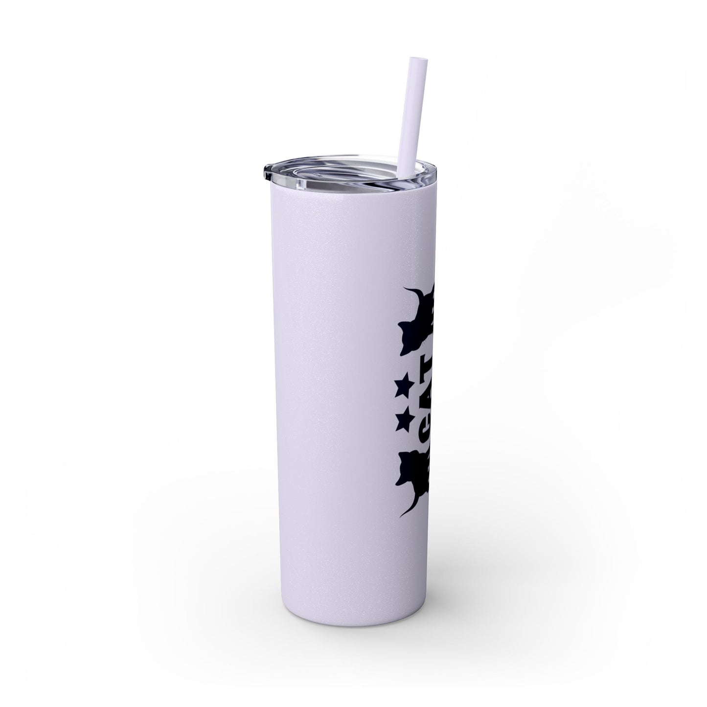 Skinny Tumbler with Straw, 20oz
