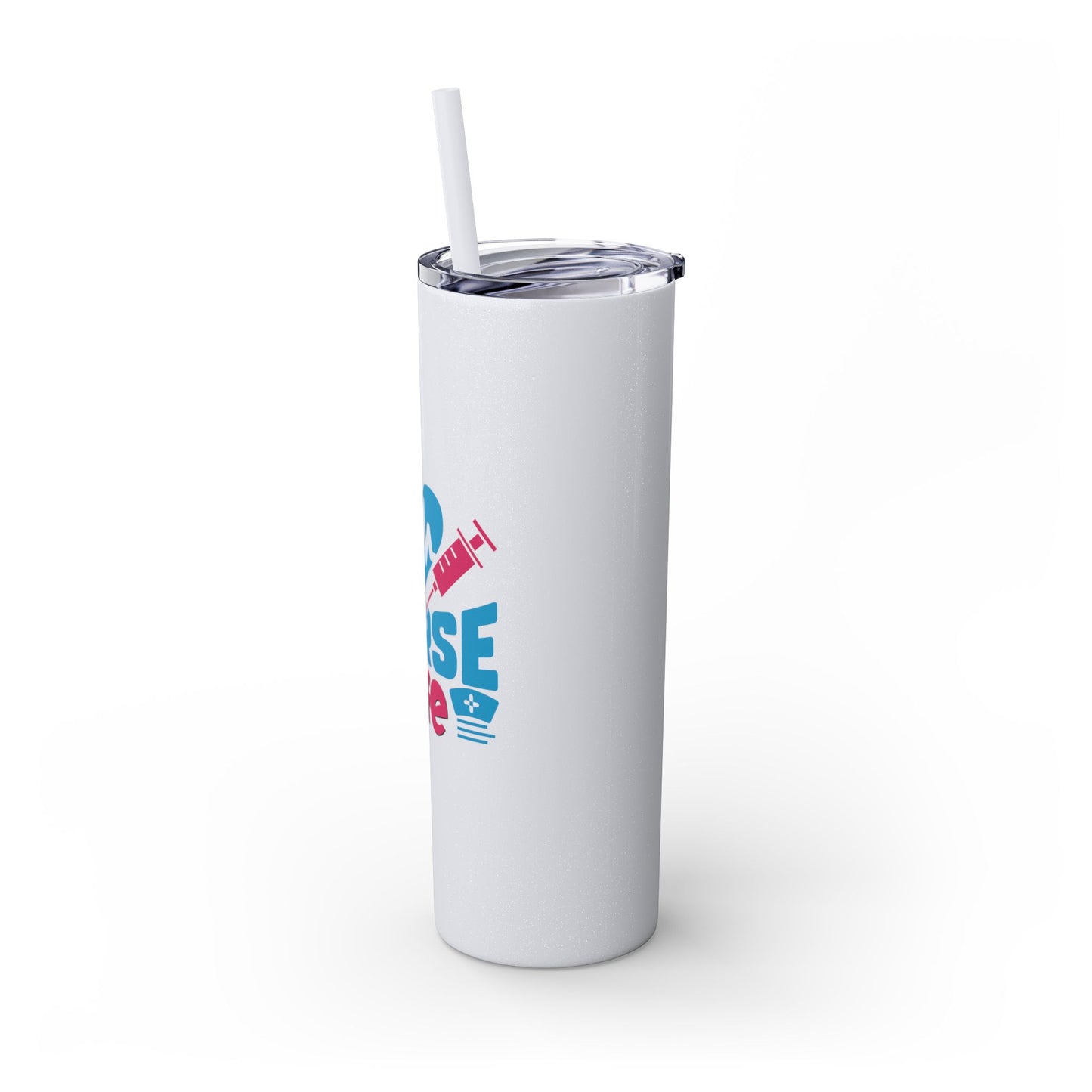 Skinny Tumbler with Straw, 20oz