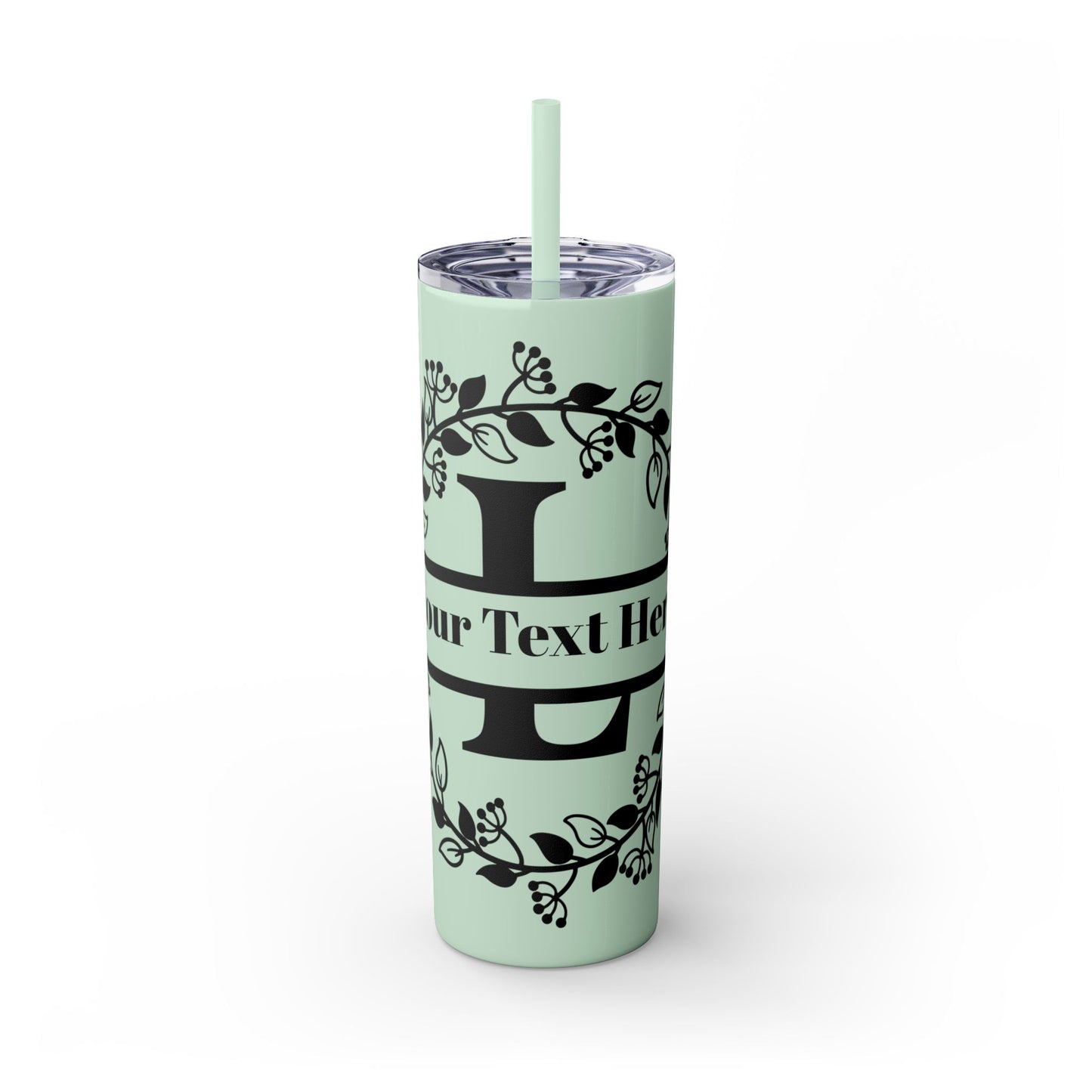 Skinny Tumbler with Straw, 20oz