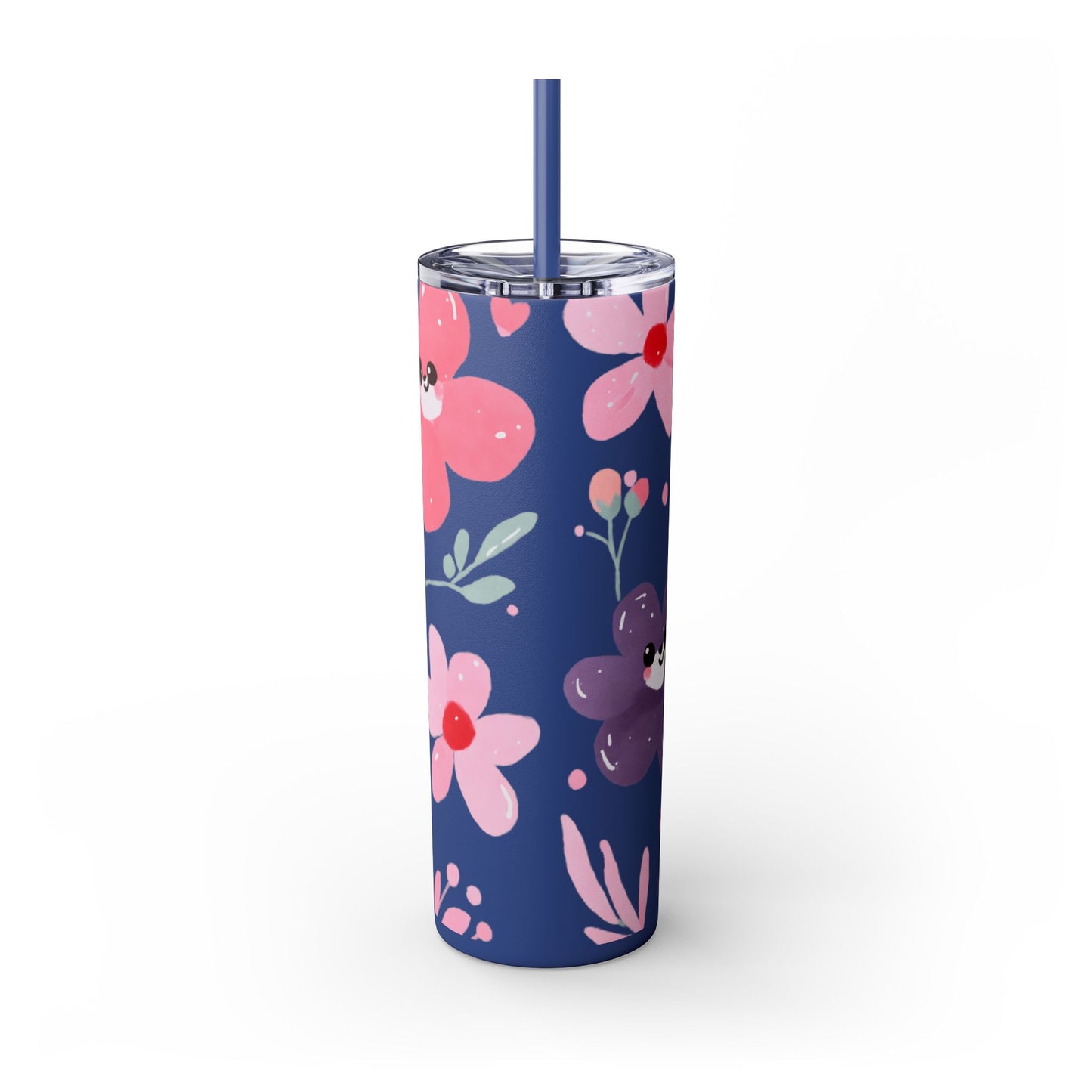 Skinny Tumbler with Straw, 20oz