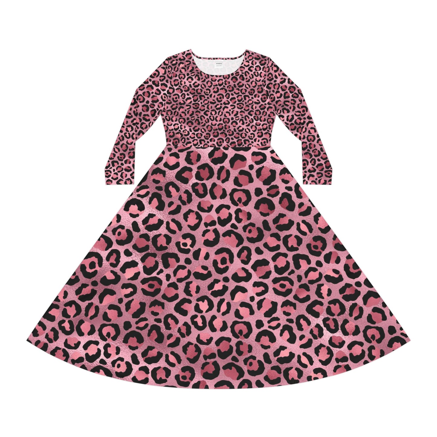 Women's Long Sleeve Dance Dress (AOP)
