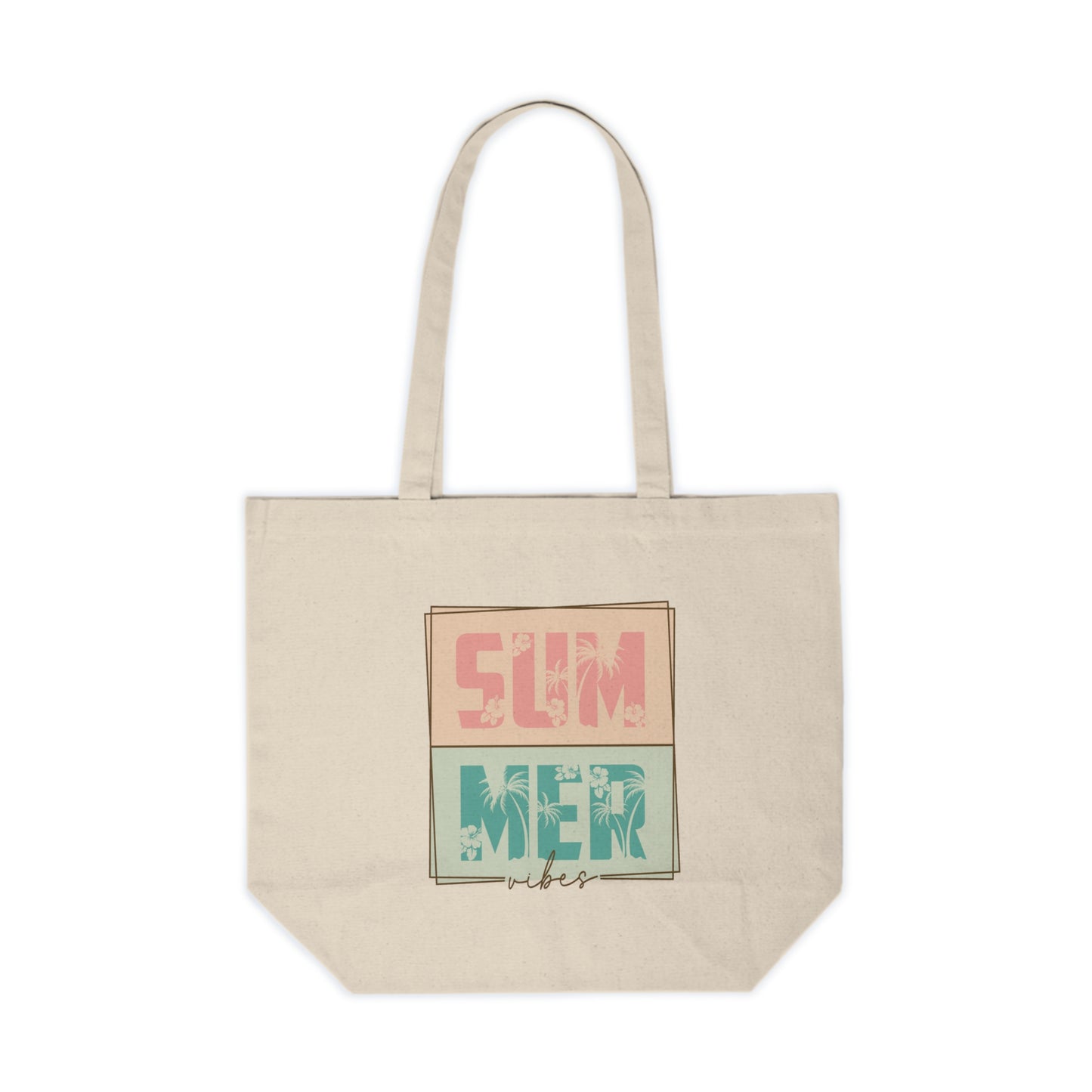 Canvas Shopping Tote