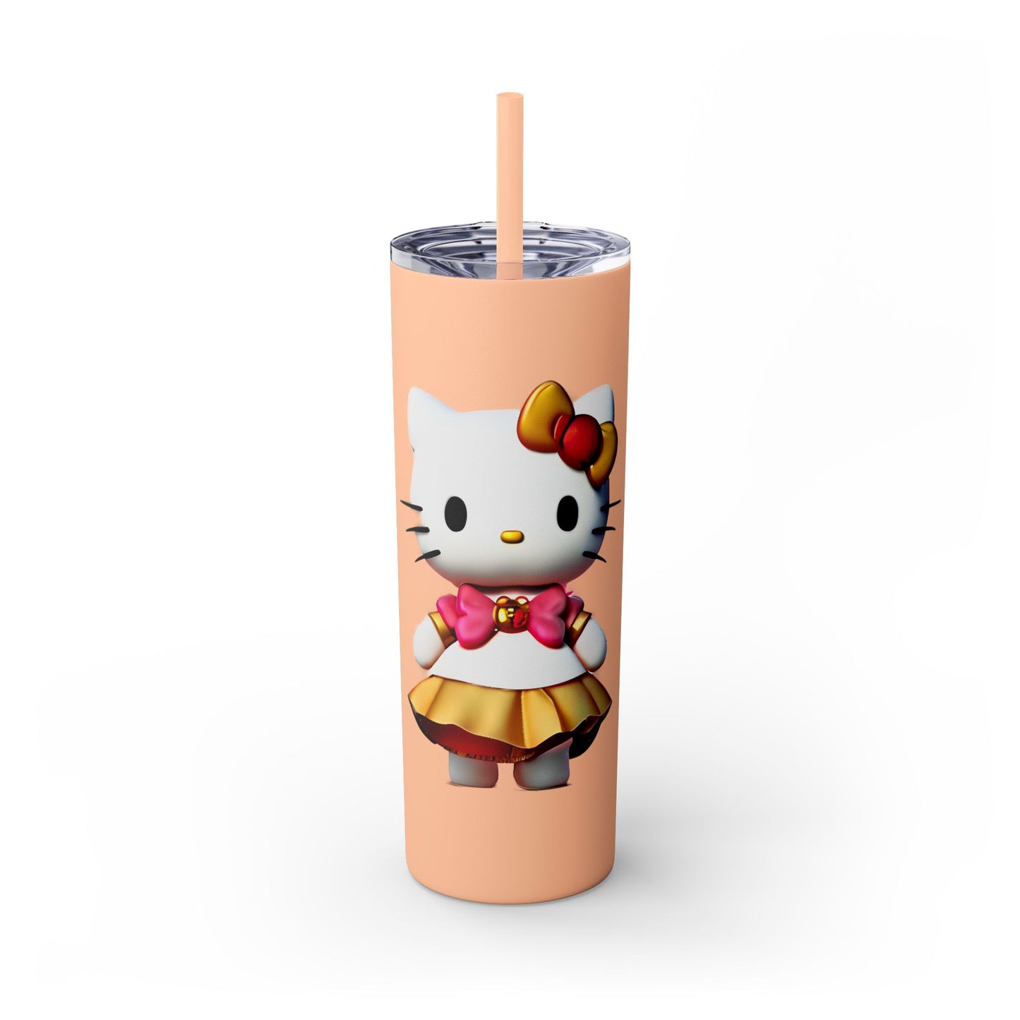 Skinny Tumbler with Straw, 20oz